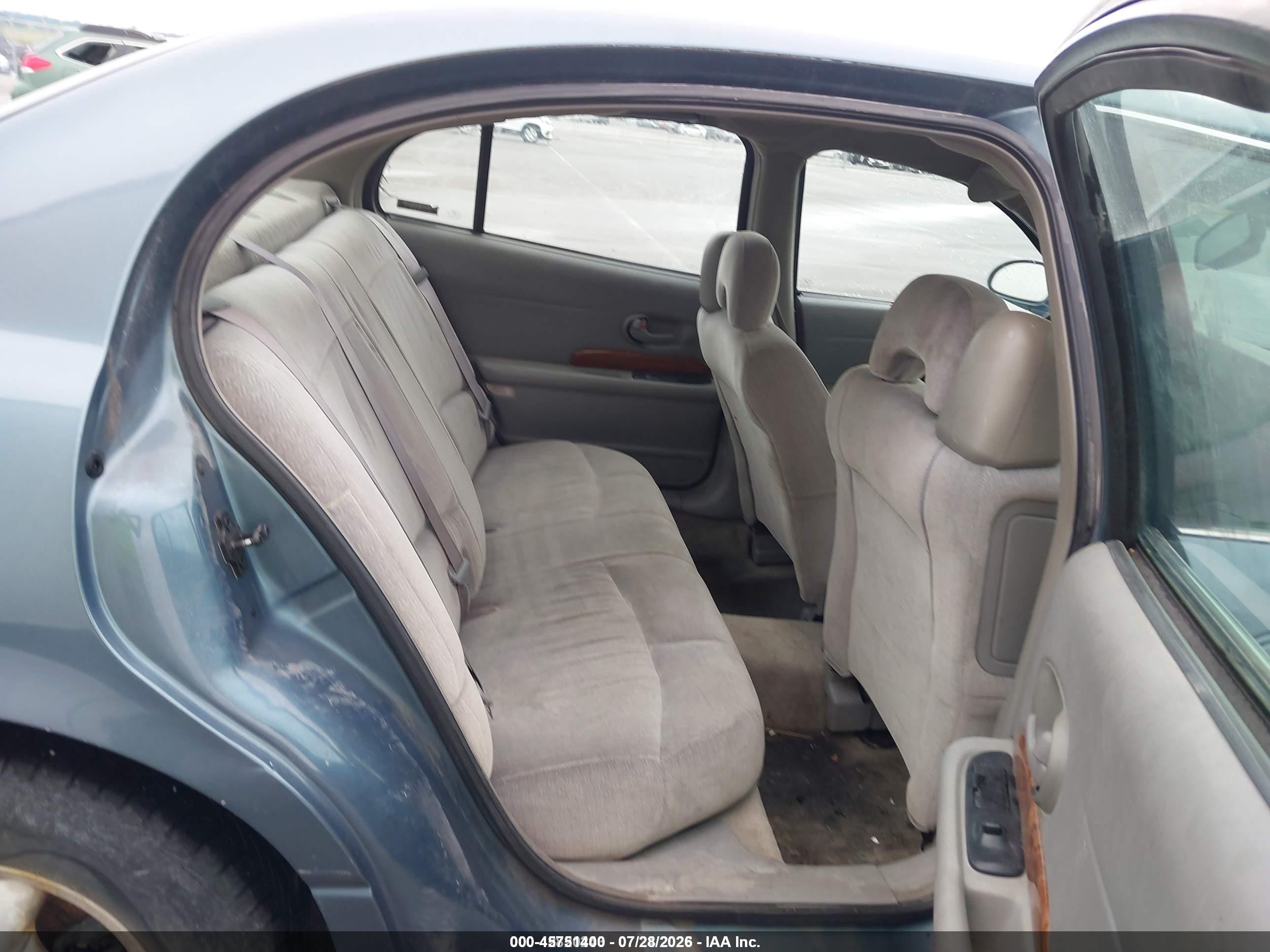 2001 Buick Lesabre Custom Blue vin: 1G4HP54KX14234966