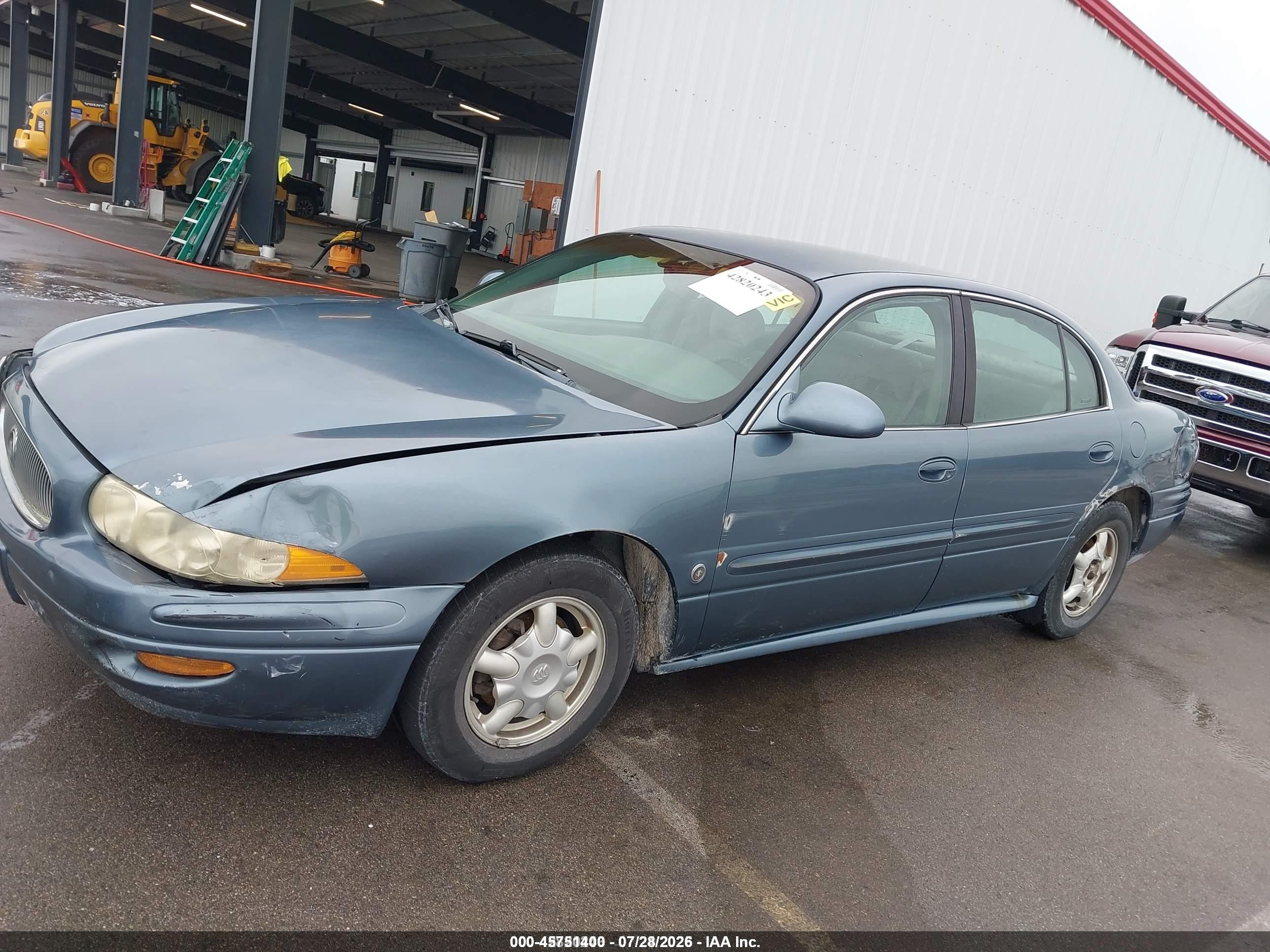 2001 Buick Lesabre Custom Blue vin: 1G4HP54KX14234966