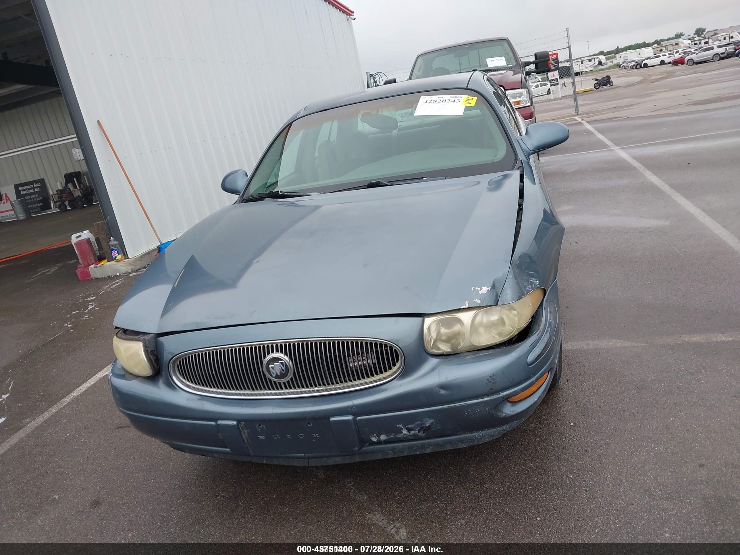 2001 Buick Lesabre Custom Blue vin: 1G4HP54KX14234966