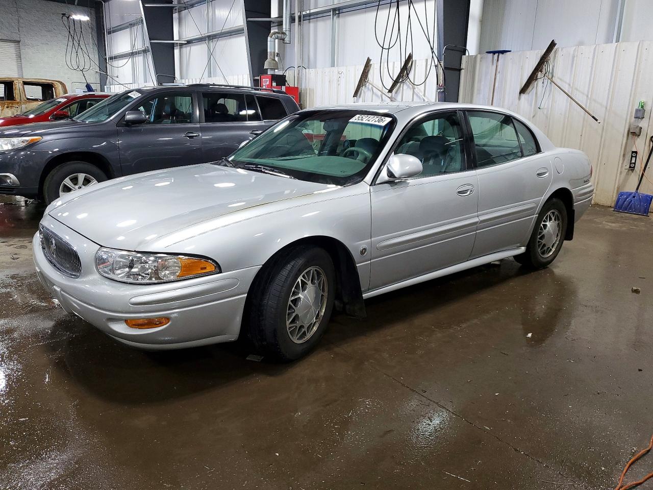 2001 Buick Lesabre Custom Silver vin: 1G4HP54KX14297467
