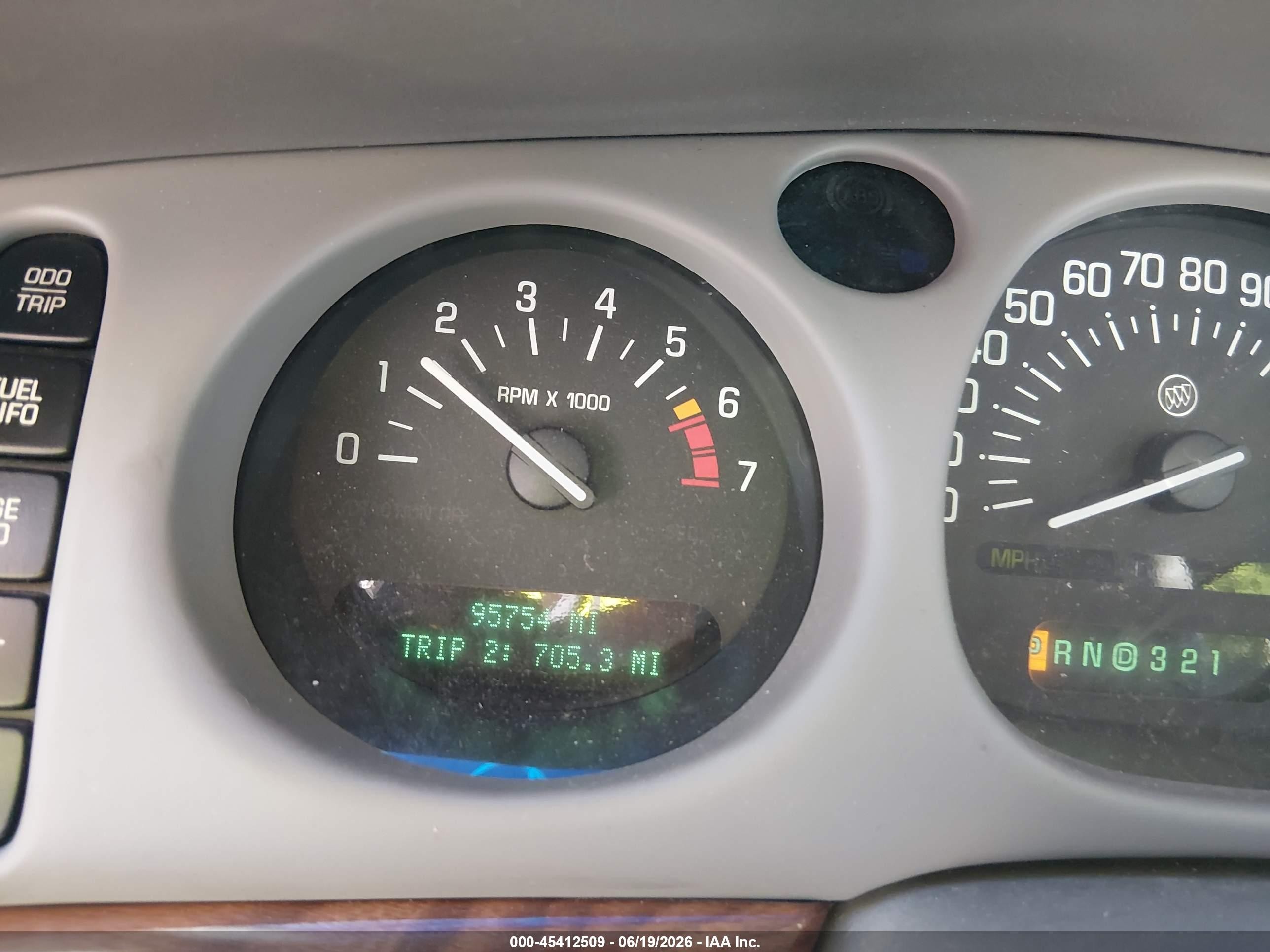 2001 Buick Lesabre Custom White vin: 1G4HP54KX1U209274