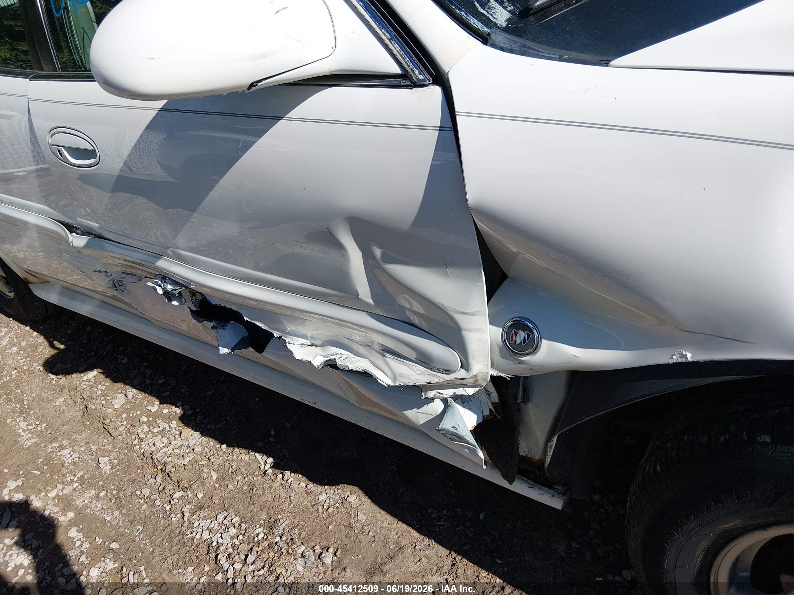 2001 Buick Lesabre Custom White vin: 1G4HP54KX1U209274