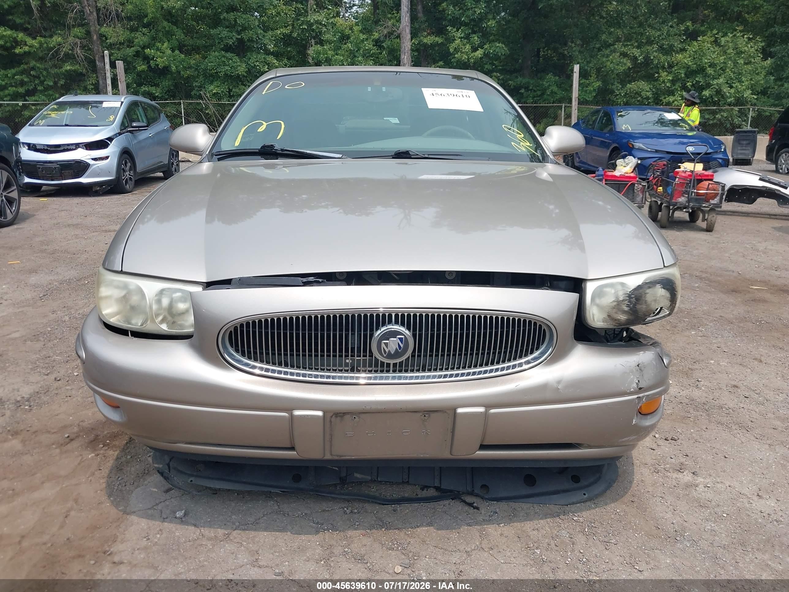 2002 Buick Lesabre Custom Gold vin: 1G4HP54KX24148364