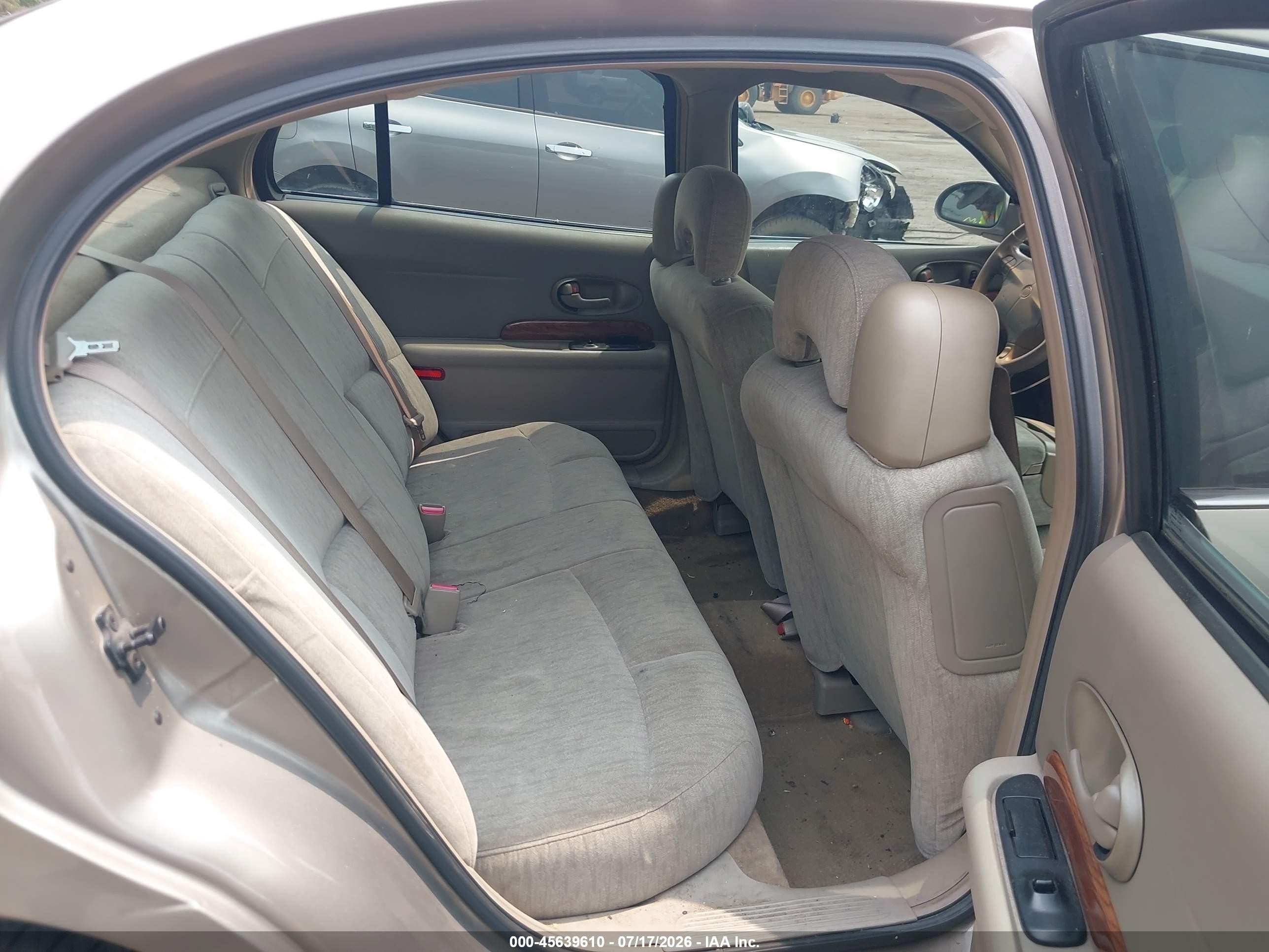 2002 Buick Lesabre Custom Gold vin: 1G4HP54KX24148364