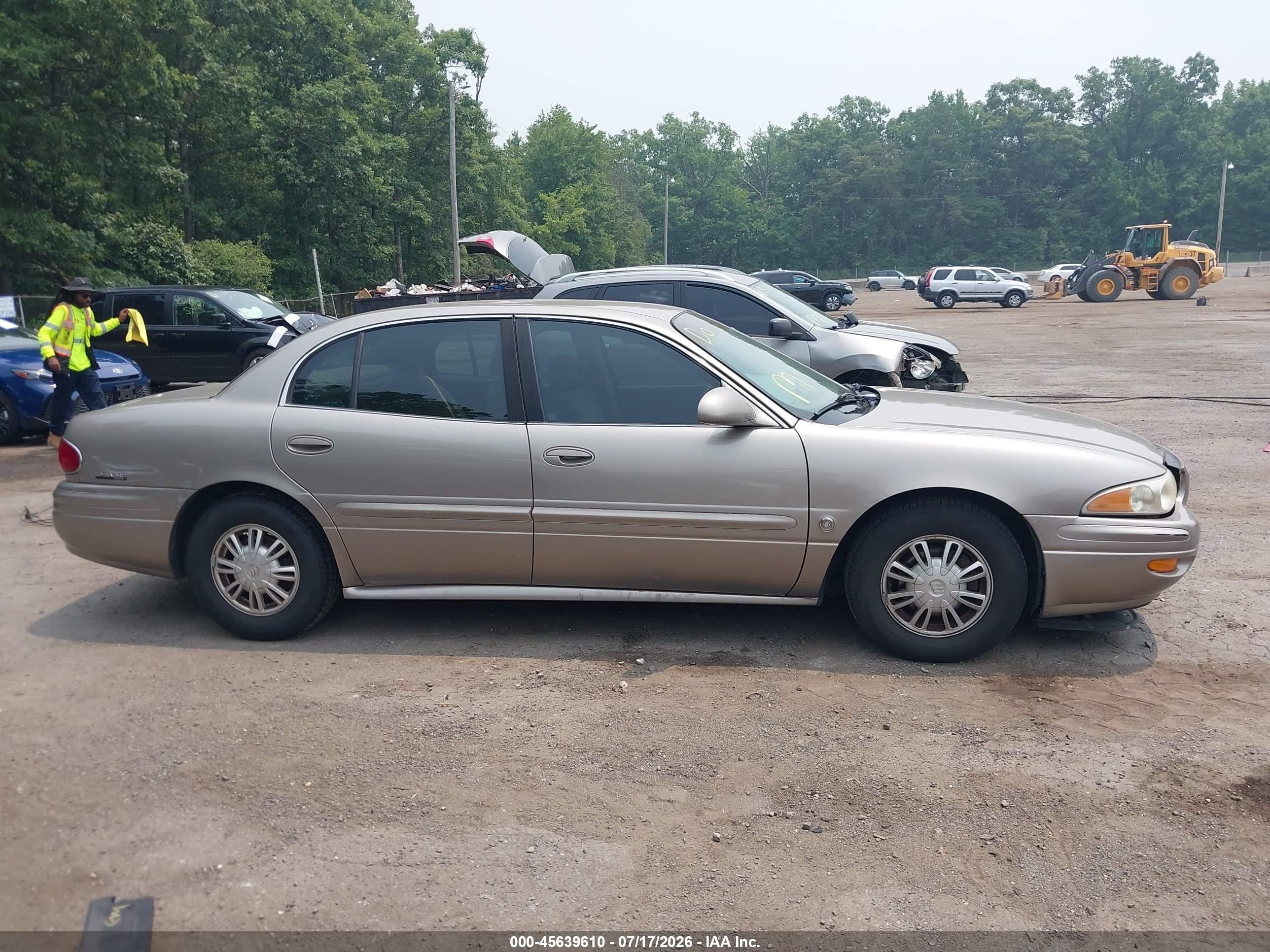 2002 Buick Lesabre Custom Gold vin: 1G4HP54KX24148364