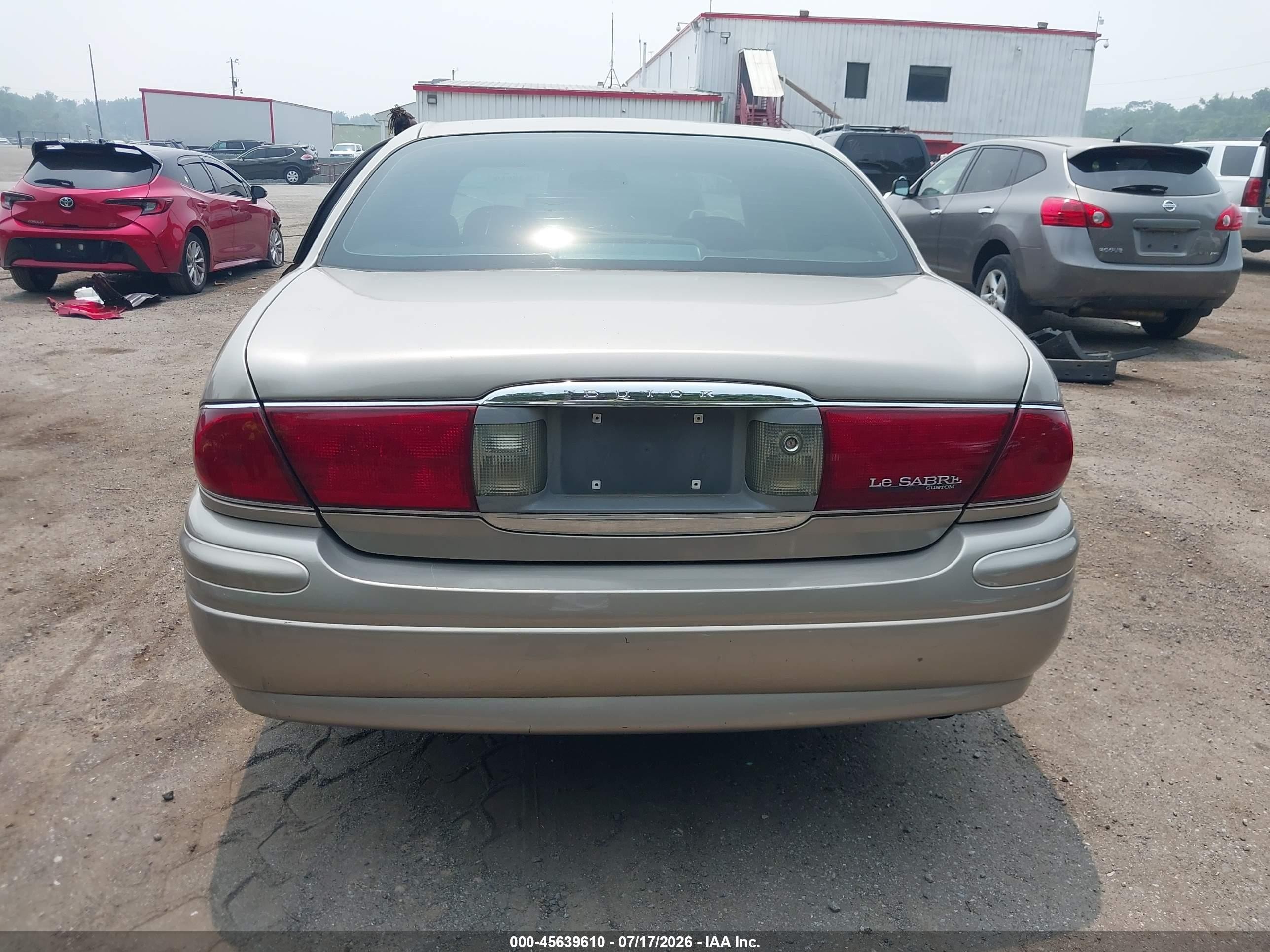 2002 Buick Lesabre Custom Gold vin: 1G4HP54KX24148364
