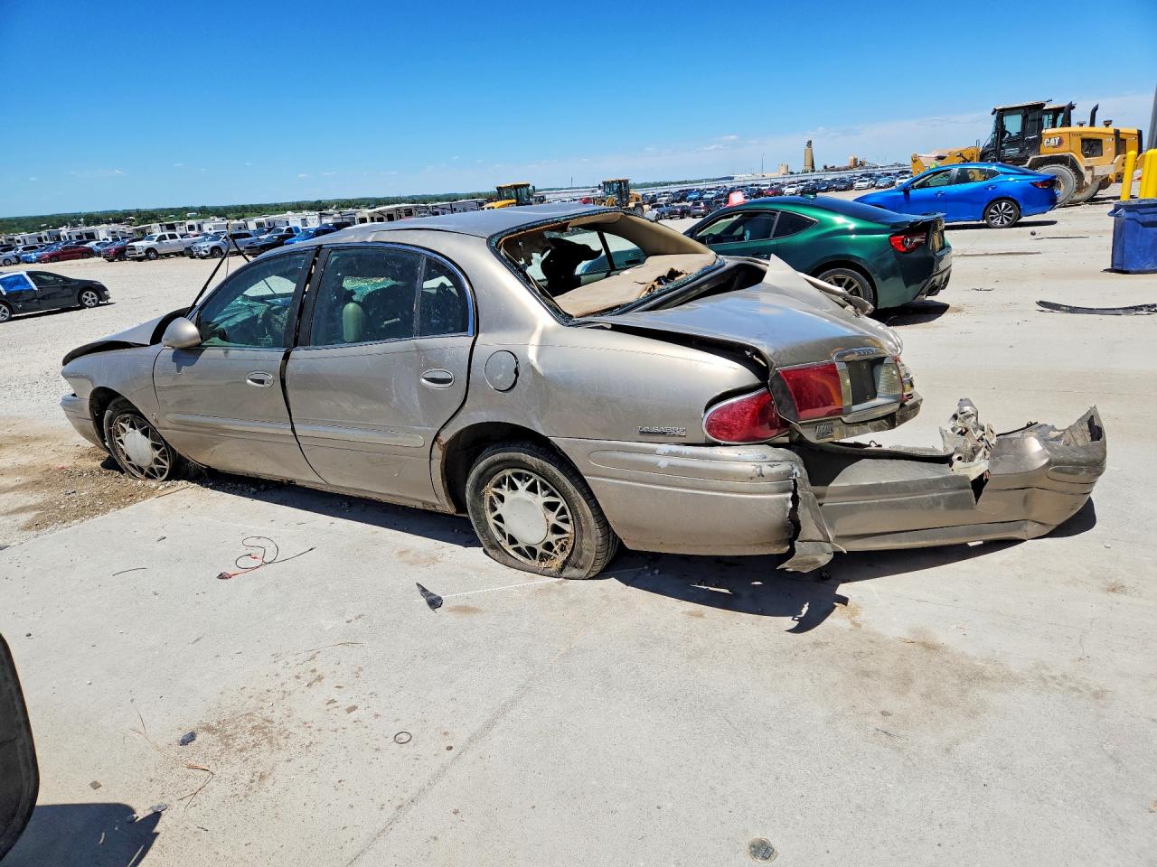 2002 Buick Lesabre Custom Gray vin: 1G4HP54KX24195717