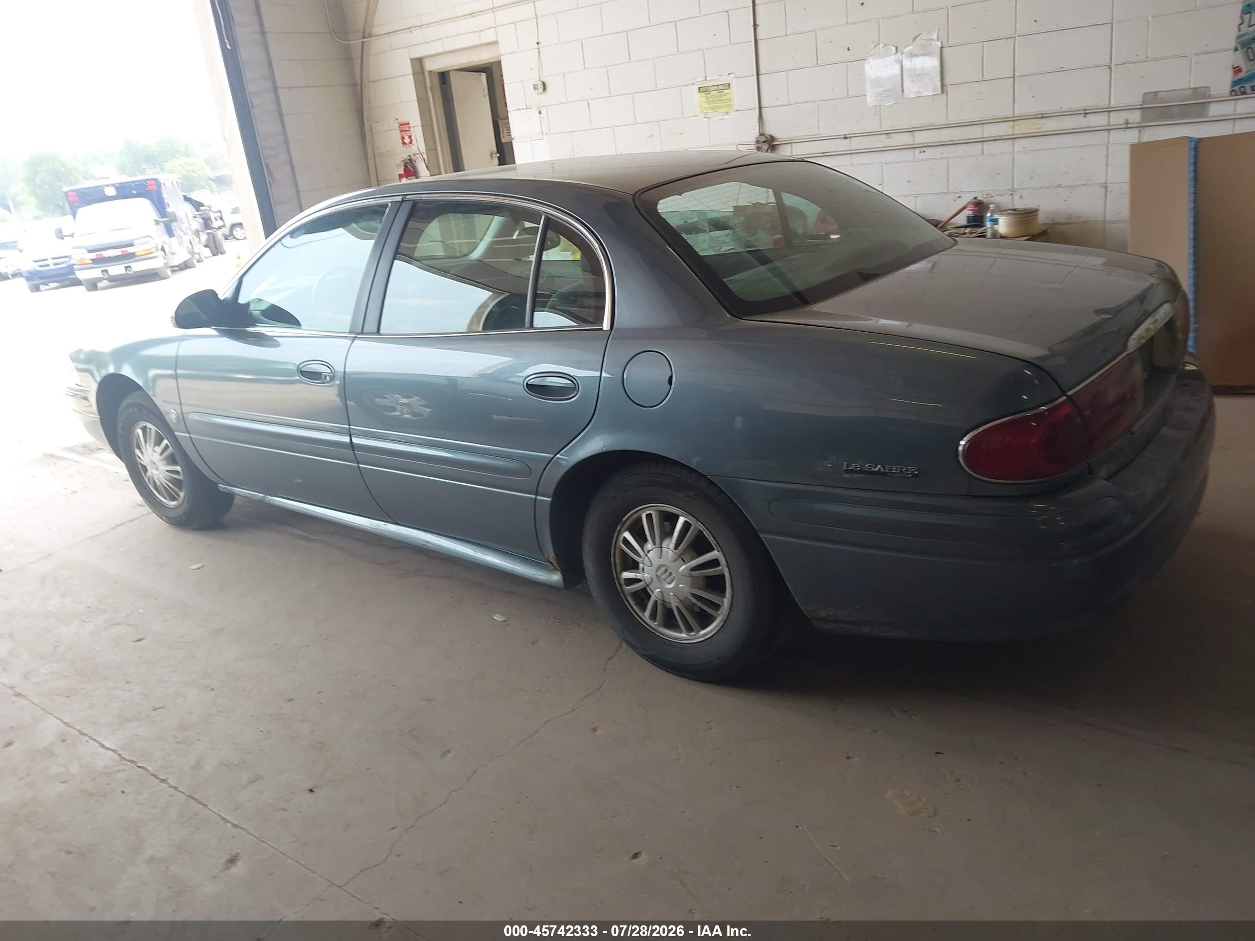 2002 Buick Lesabre Custom Синий vin: 1G4HP54KX24212242