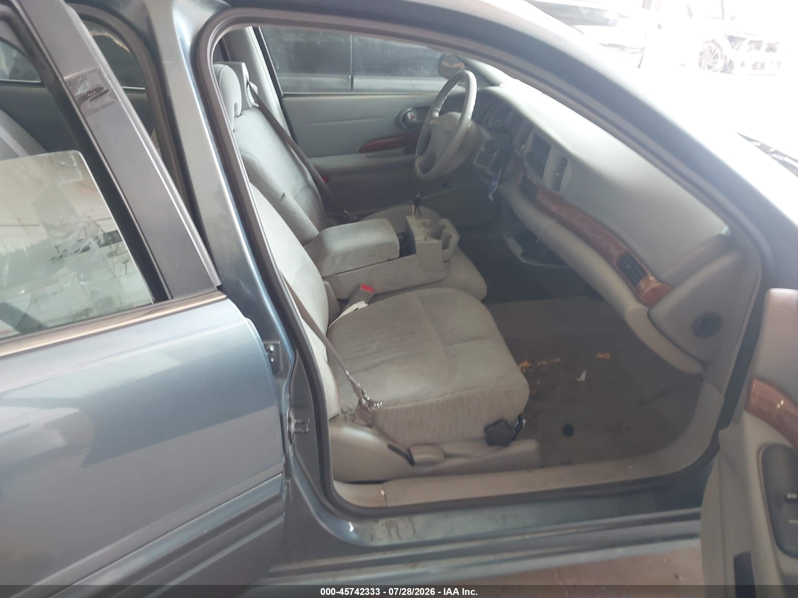 2002 Buick Lesabre Custom Синий vin: 1G4HP54KX24212242