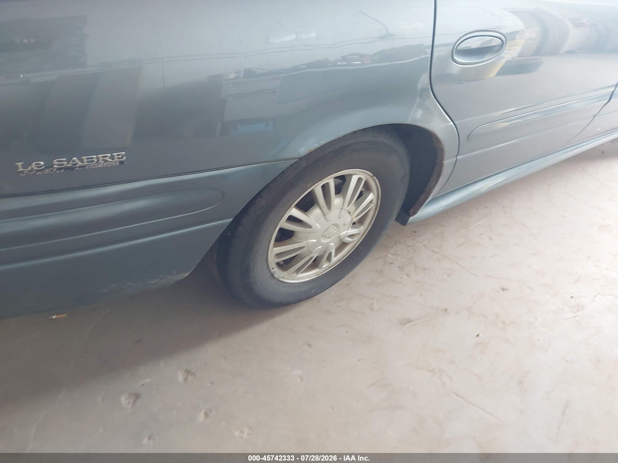 2002 Buick Lesabre Custom Синий vin: 1G4HP54KX24212242