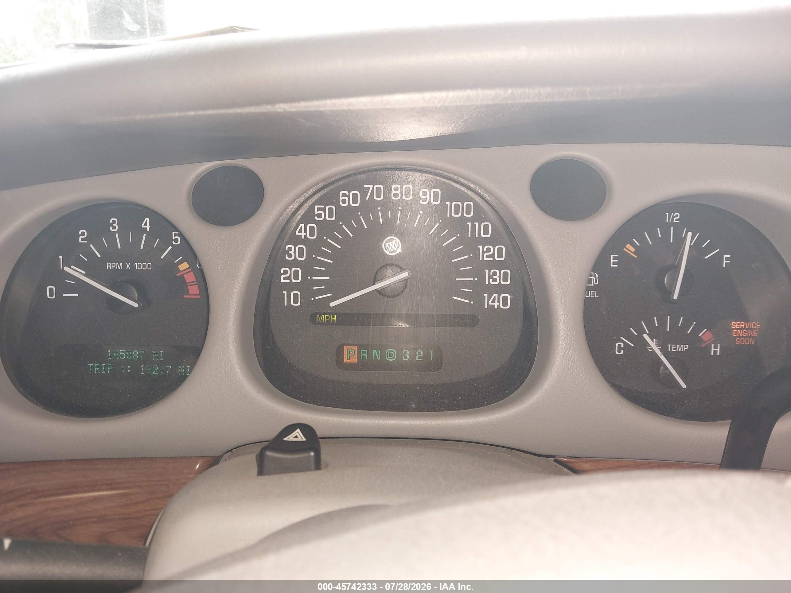 2002 Buick Lesabre Custom Синий vin: 1G4HP54KX24212242
