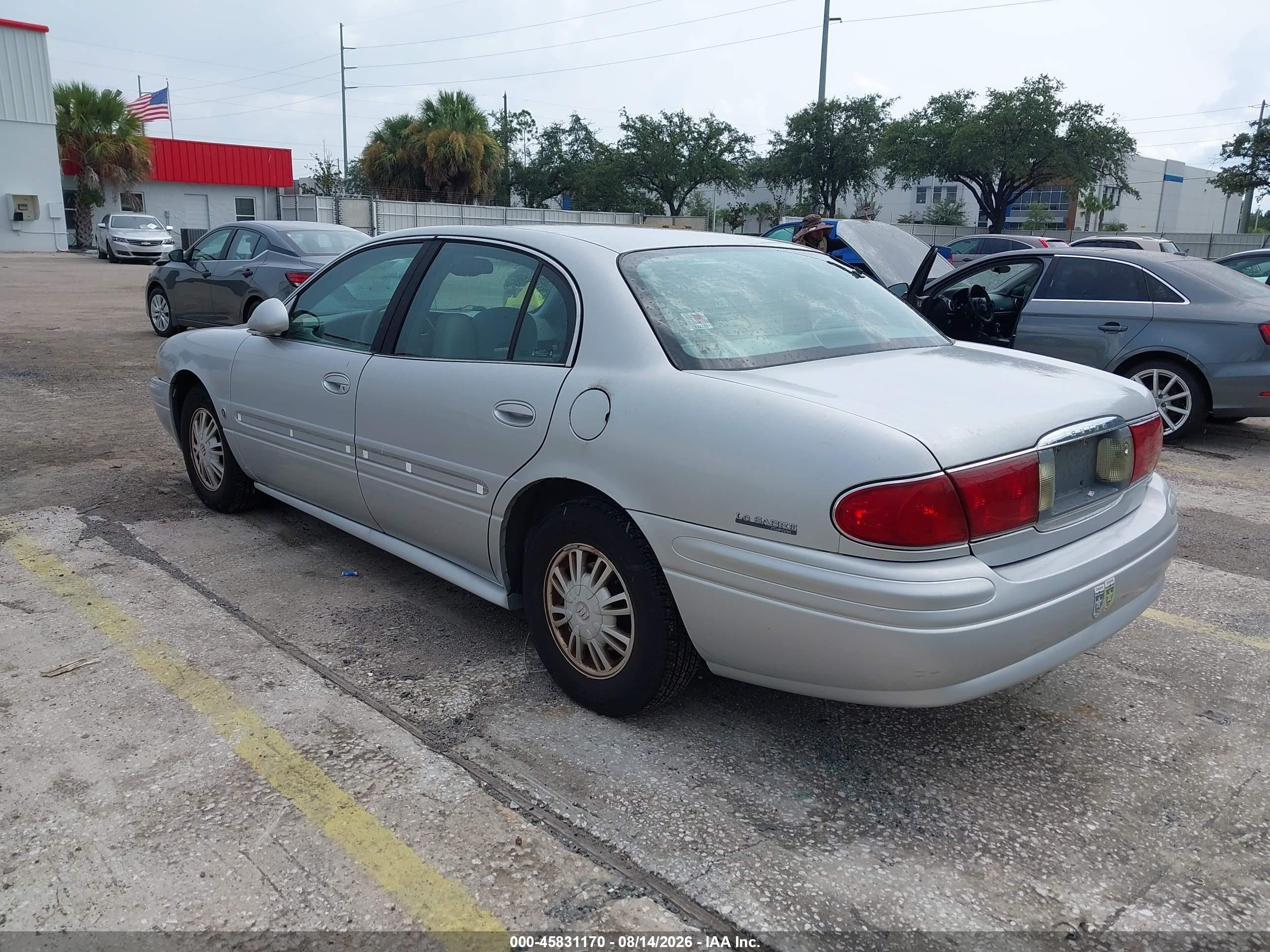 2002 Buick Lesabre Custom Серебряный vin: 1G4HP54KX24212662