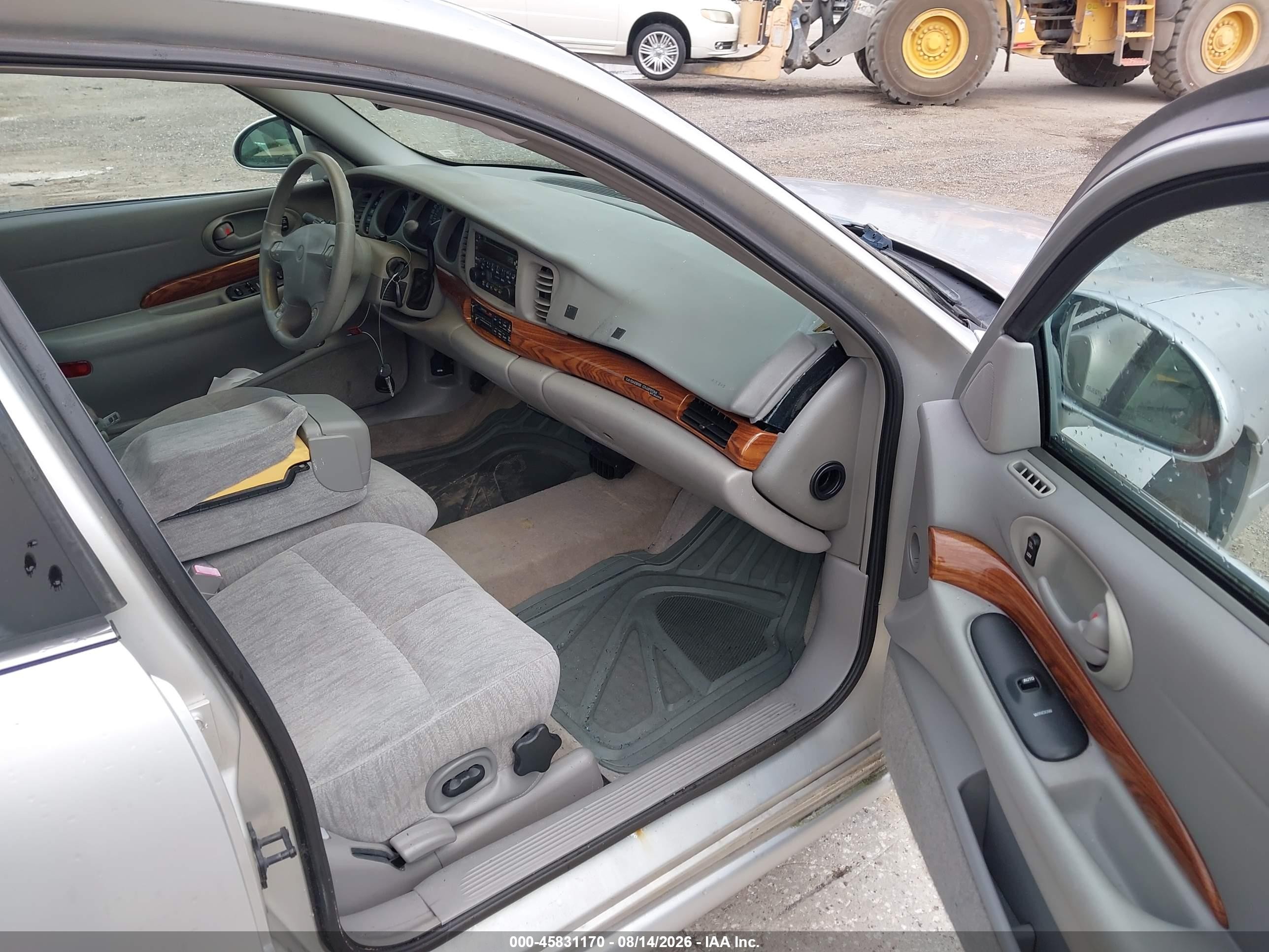 2002 Buick Lesabre Custom Серебряный vin: 1G4HP54KX24212662
