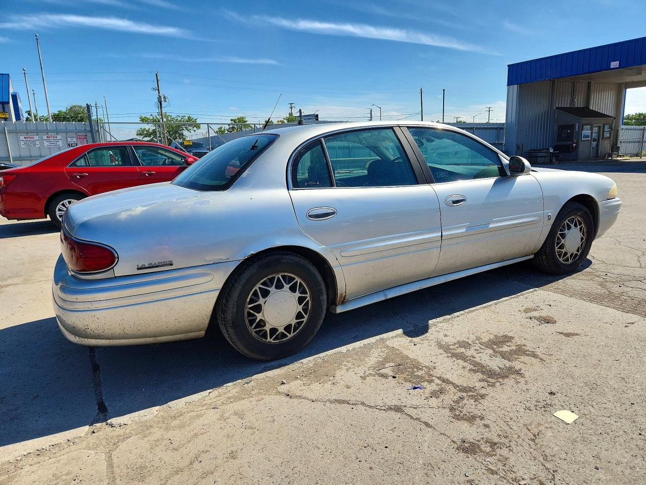 2002 Buick Lesabre Custom Silver vin: 1G4HP54KX2U221524