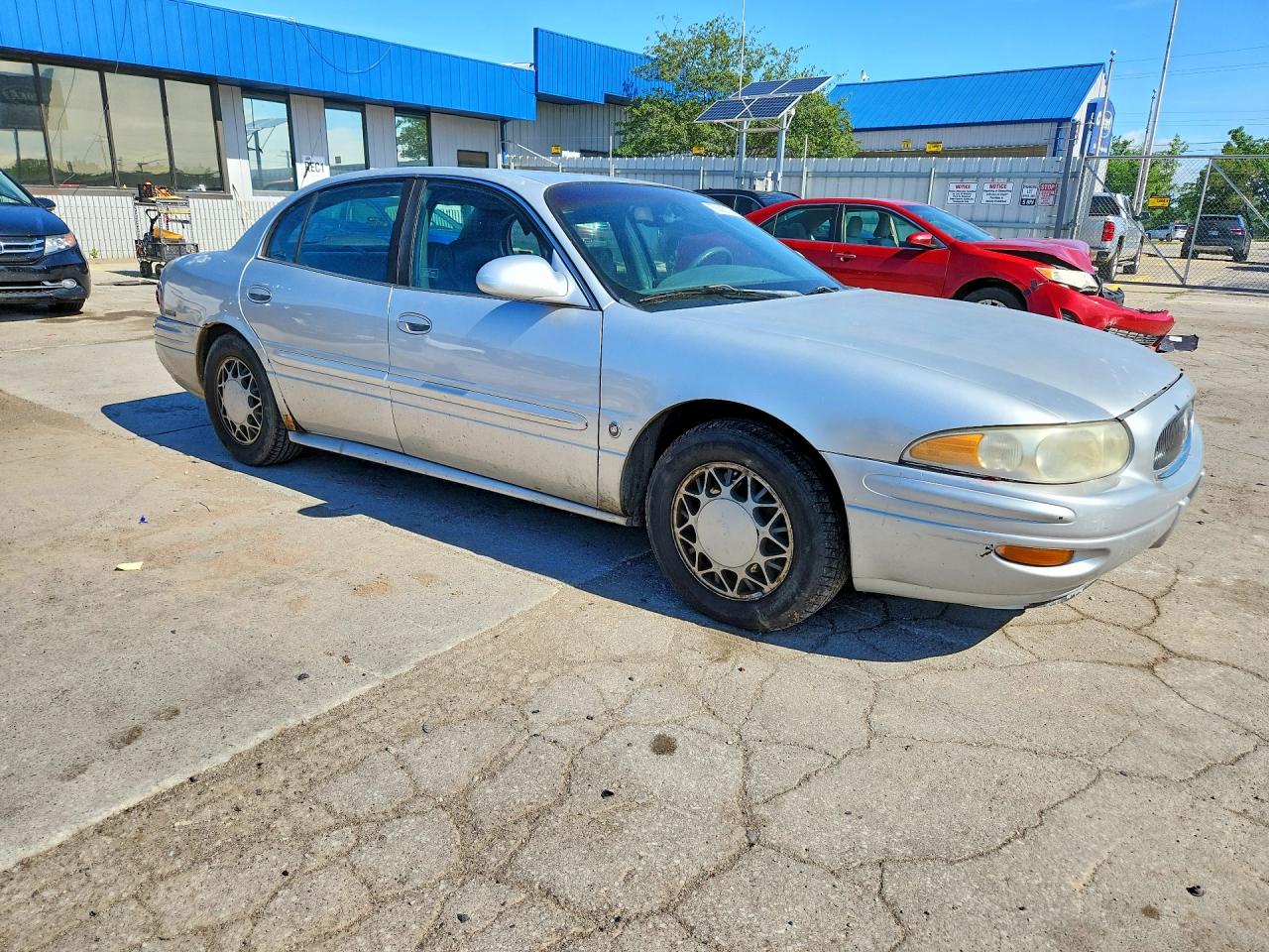 2002 Buick Lesabre Custom Silver vin: 1G4HP54KX2U221524