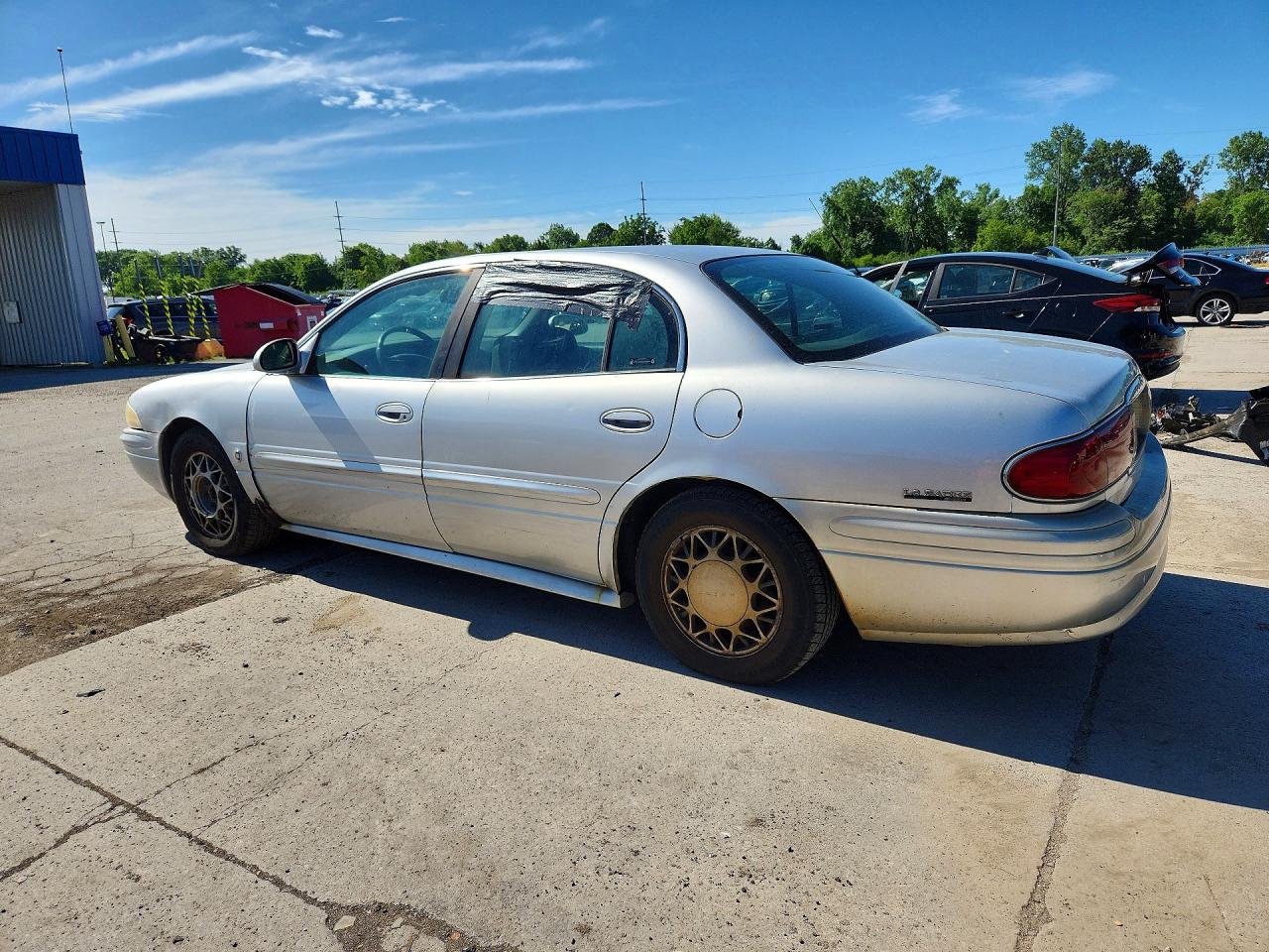 2002 Buick Lesabre Custom Silver vin: 1G4HP54KX2U221524