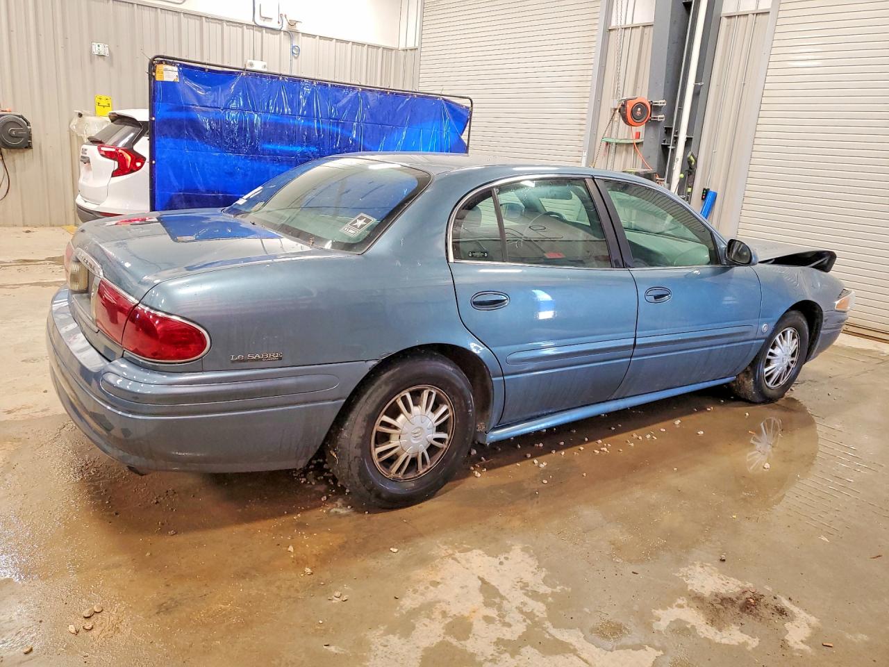 2002 Buick Lesabre Custom Blue vin: 1G4HP54KX2U279908