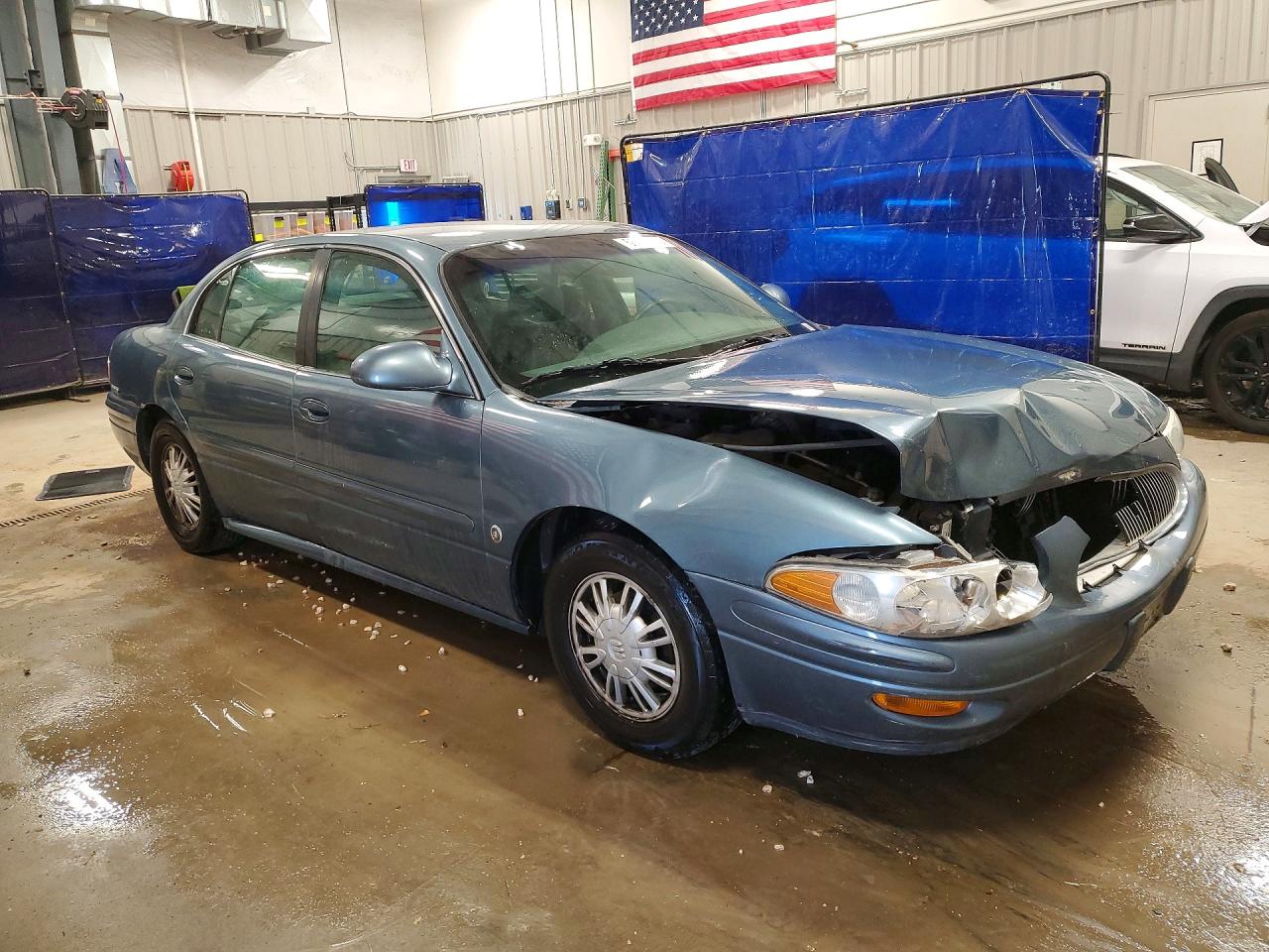 2002 Buick Lesabre Custom Blue vin: 1G4HP54KX2U279908