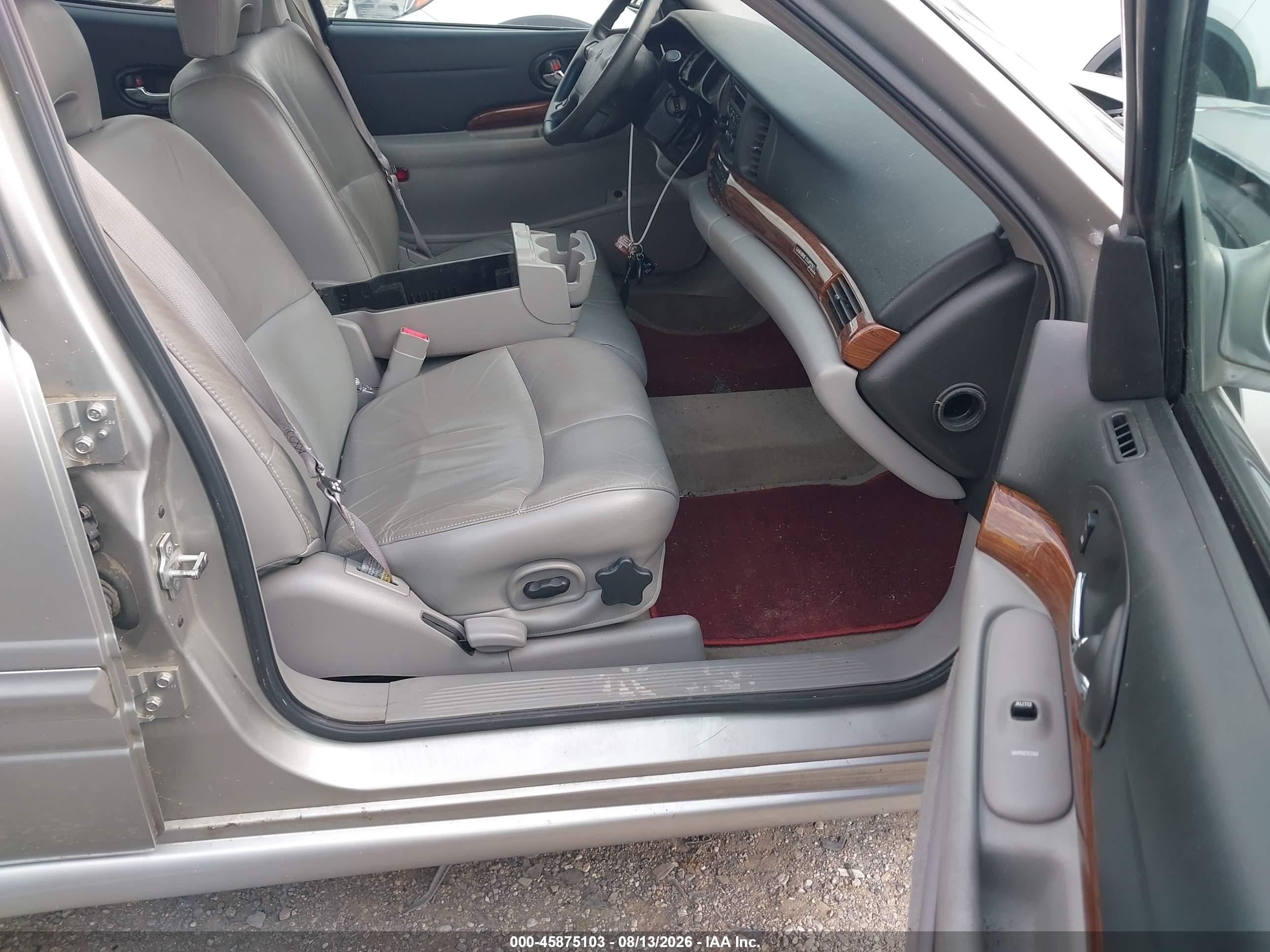 2004 Buick Lesabre Custom Silver vin: 1G4HP54KX44141207