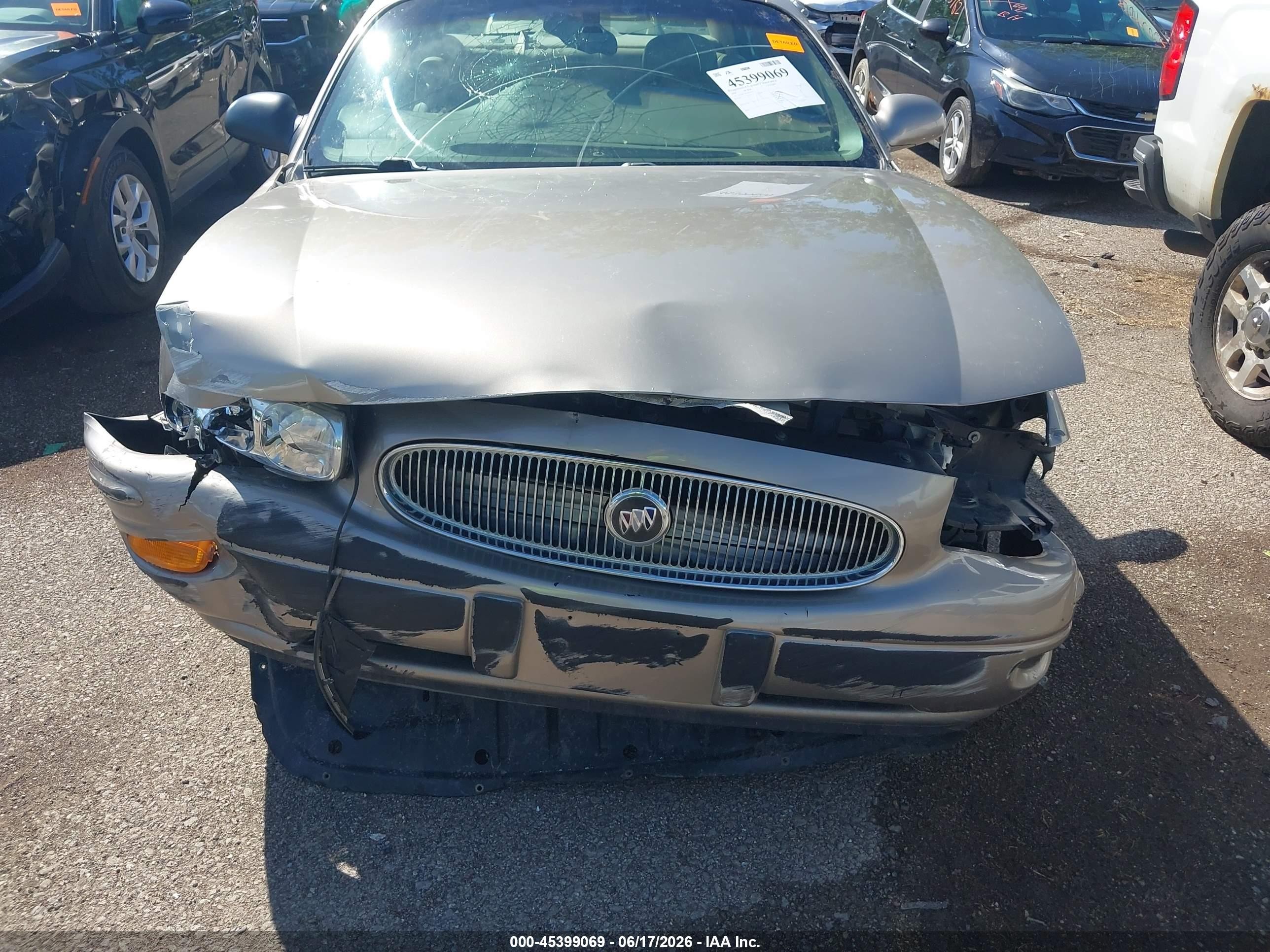 2004 Buick Lesabre Custom Tan vin: 1G4HP54KX4U210722