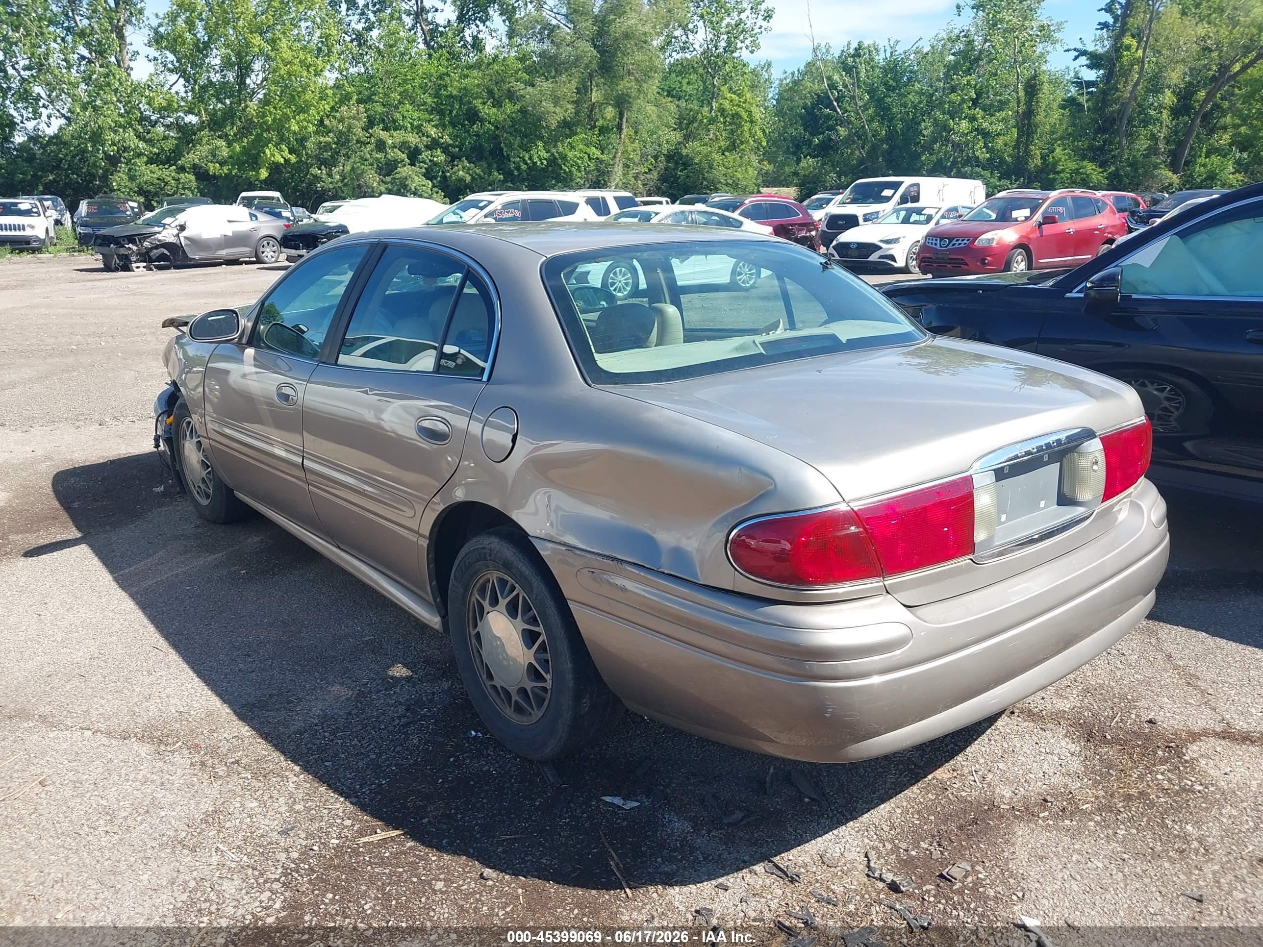 2004 Buick Lesabre Custom Tan vin: 1G4HP54KX4U210722