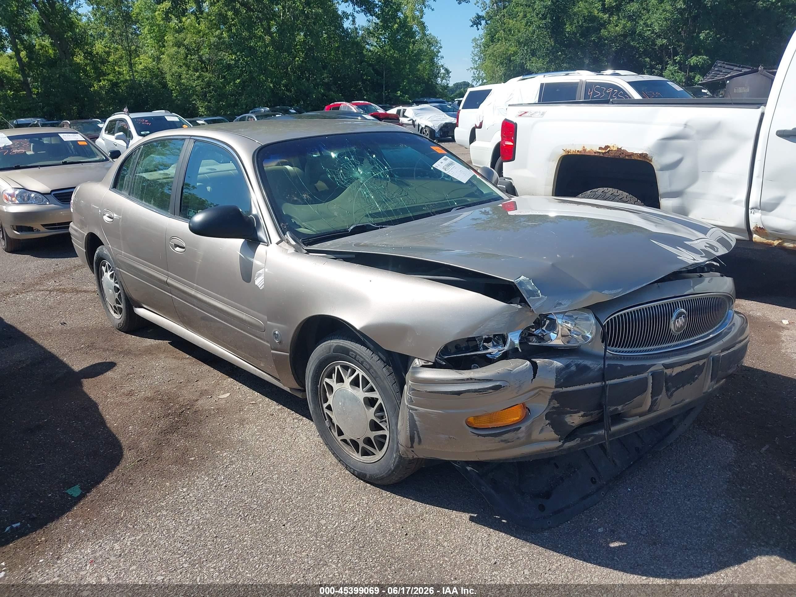 2004 Buick Lesabre Custom Tan vin: 1G4HP54KX4U210722