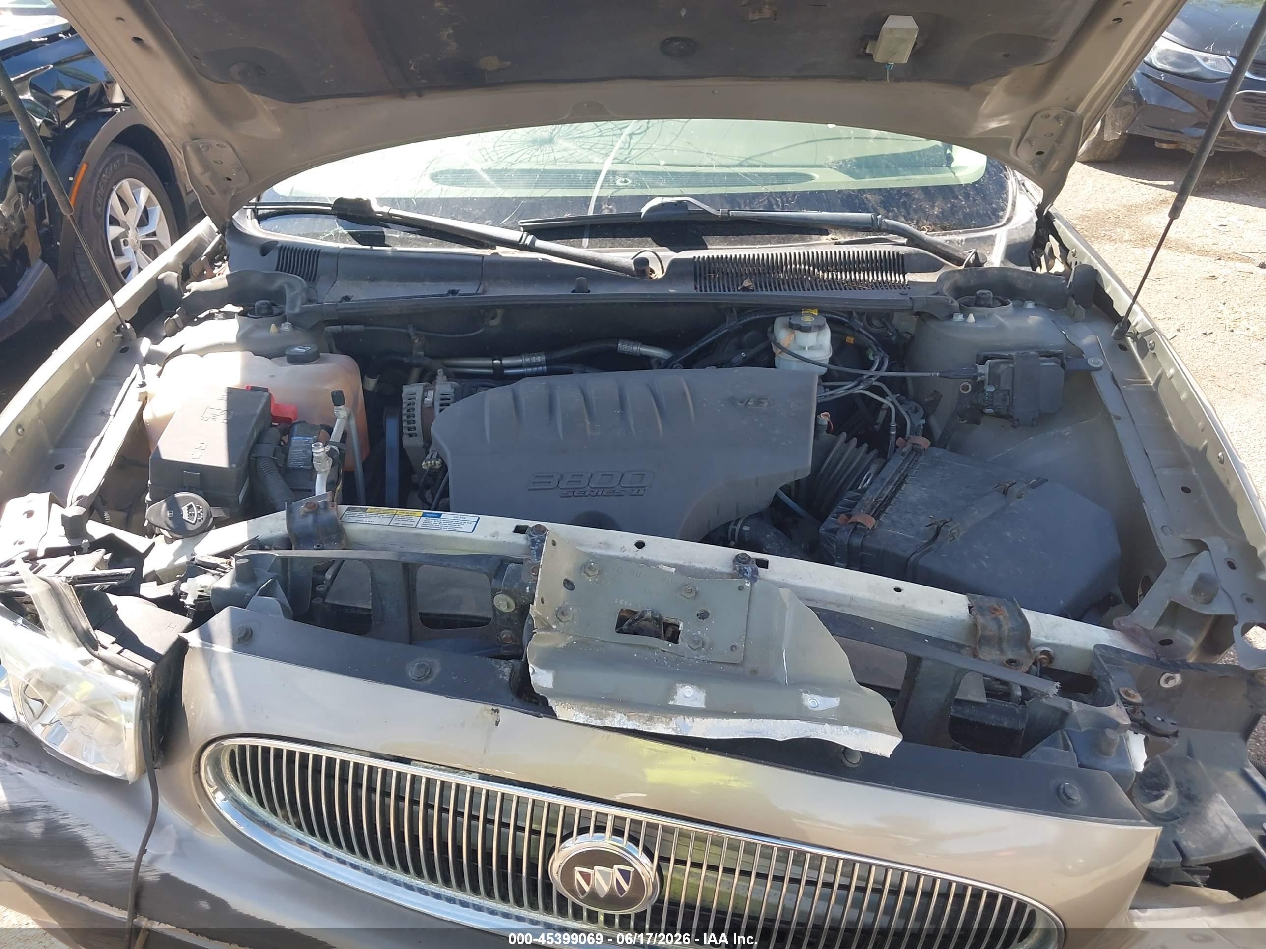 2004 Buick Lesabre Custom Tan vin: 1G4HP54KX4U210722