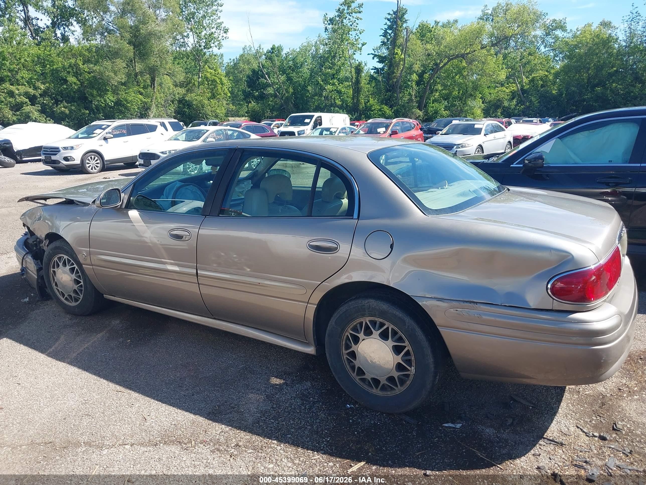2004 Buick Lesabre Custom Tan vin: 1G4HP54KX4U210722