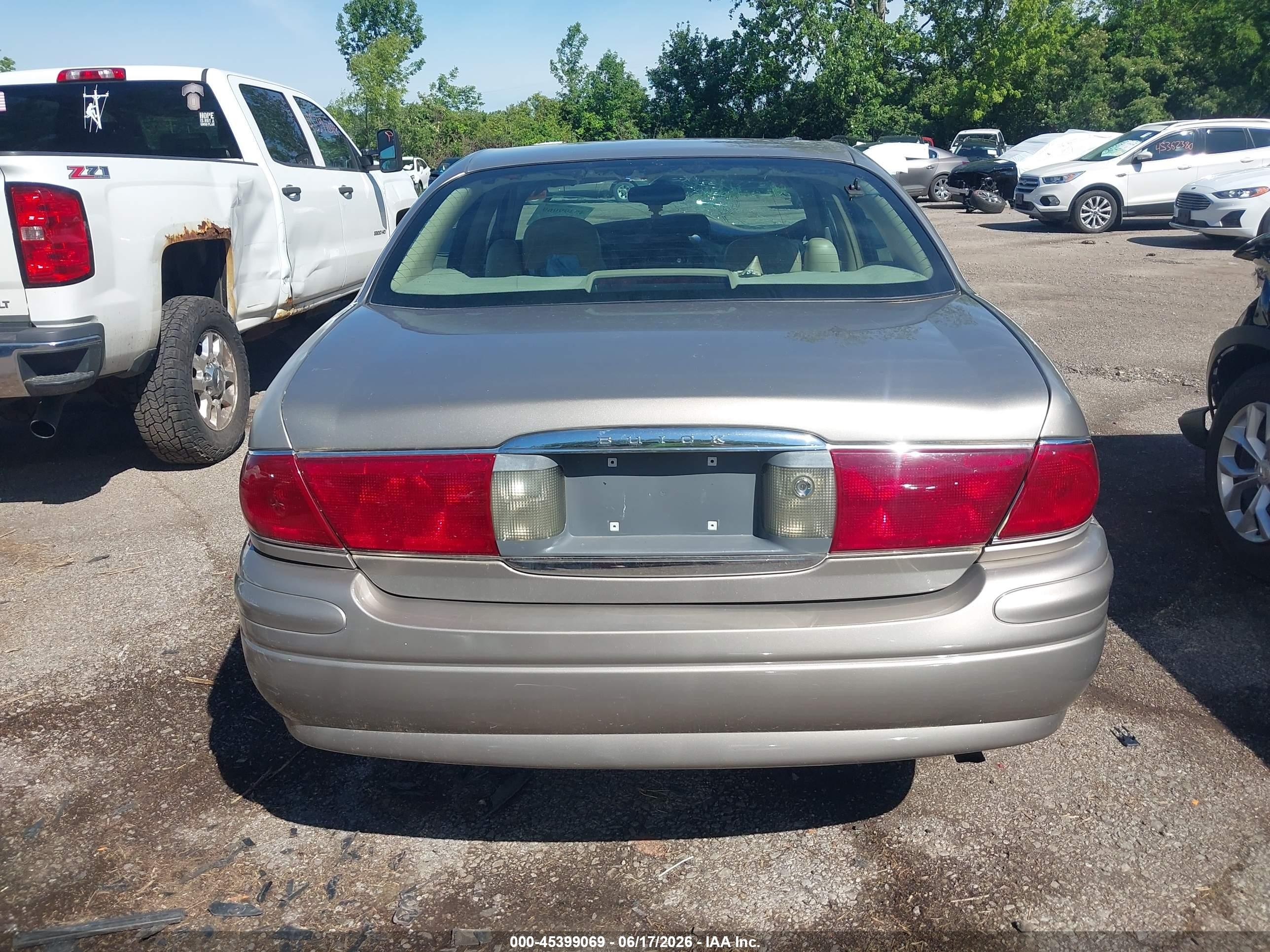 2004 Buick Lesabre Custom Tan vin: 1G4HP54KX4U210722