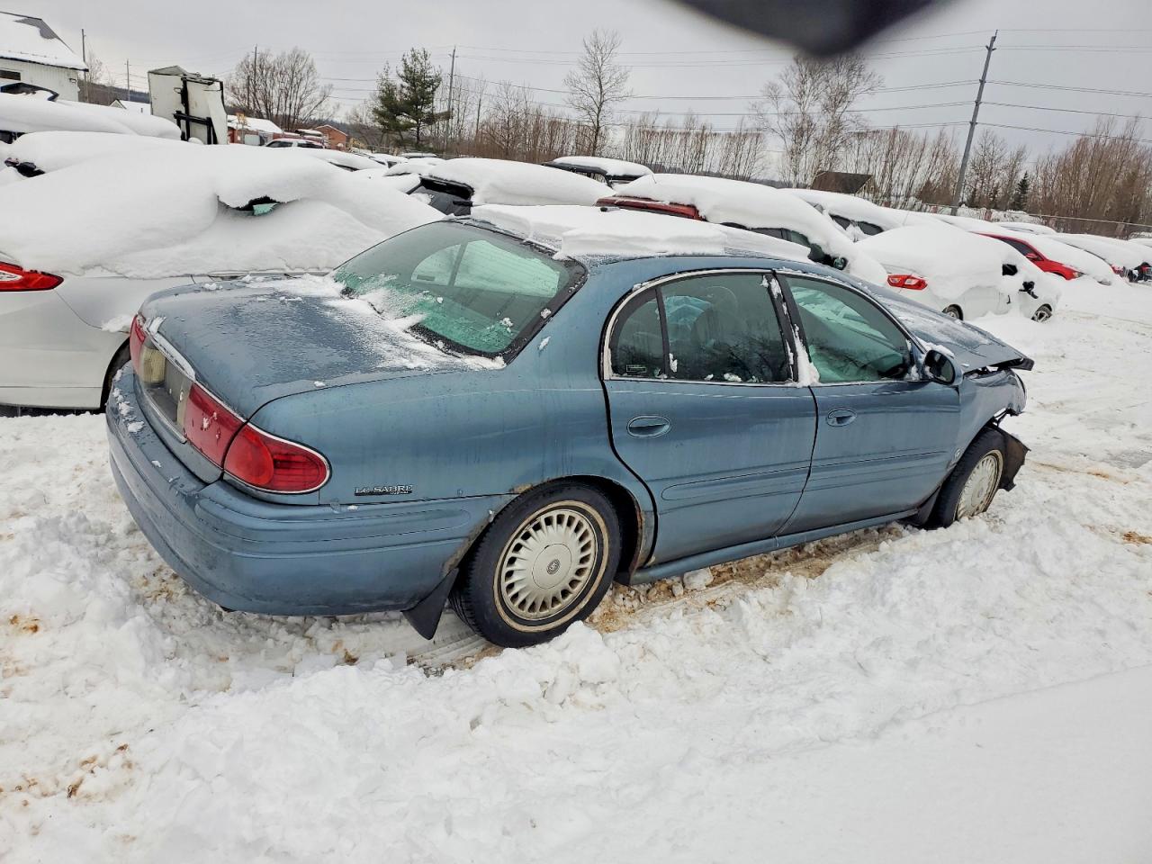 2000 Buick Lesabre Custom Blue vin: 1G4HP54KXYU308431