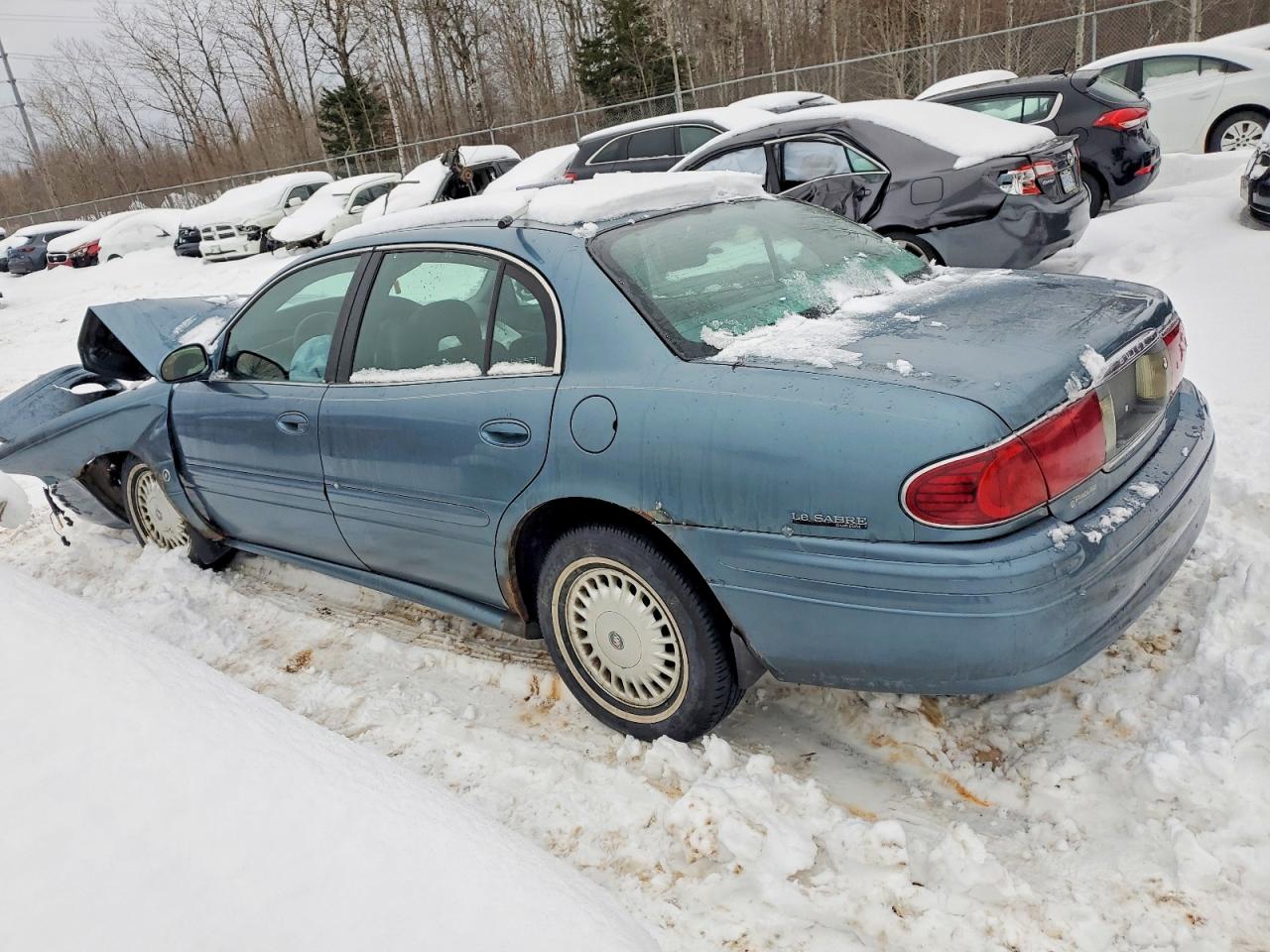 2000 Buick Lesabre Custom Blue vin: 1G4HP54KXYU308431
