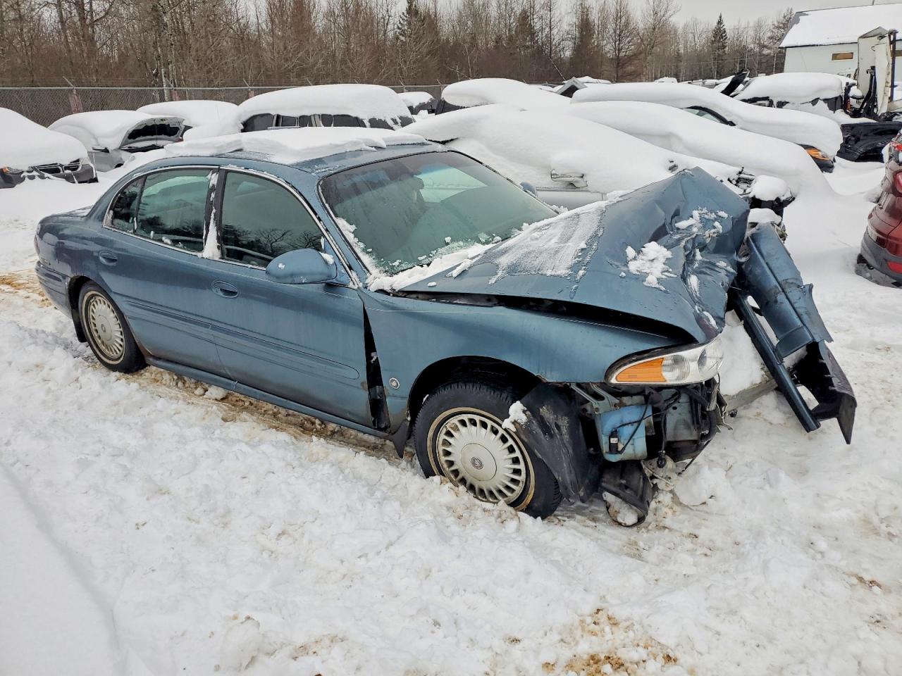 2000 Buick Lesabre Custom Blue vin: 1G4HP54KXYU308431