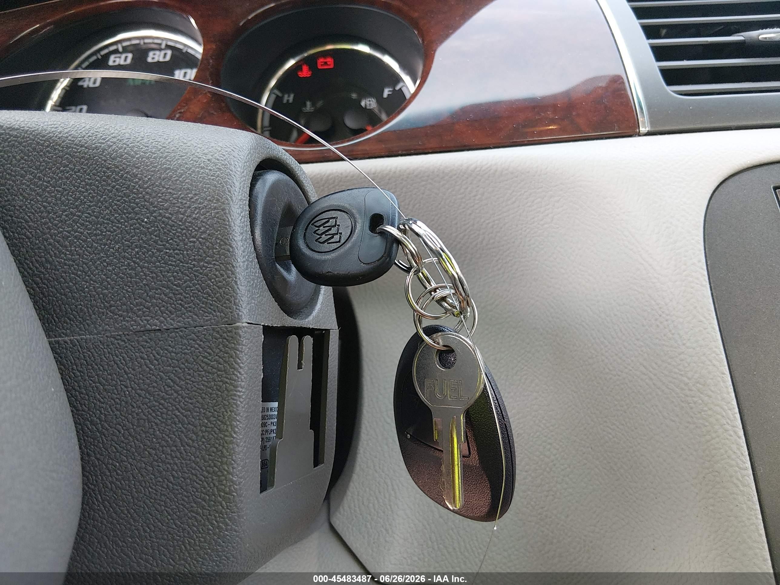 2009 Buick Lucerne Cx Gray vin: 1G4HP57159U122770