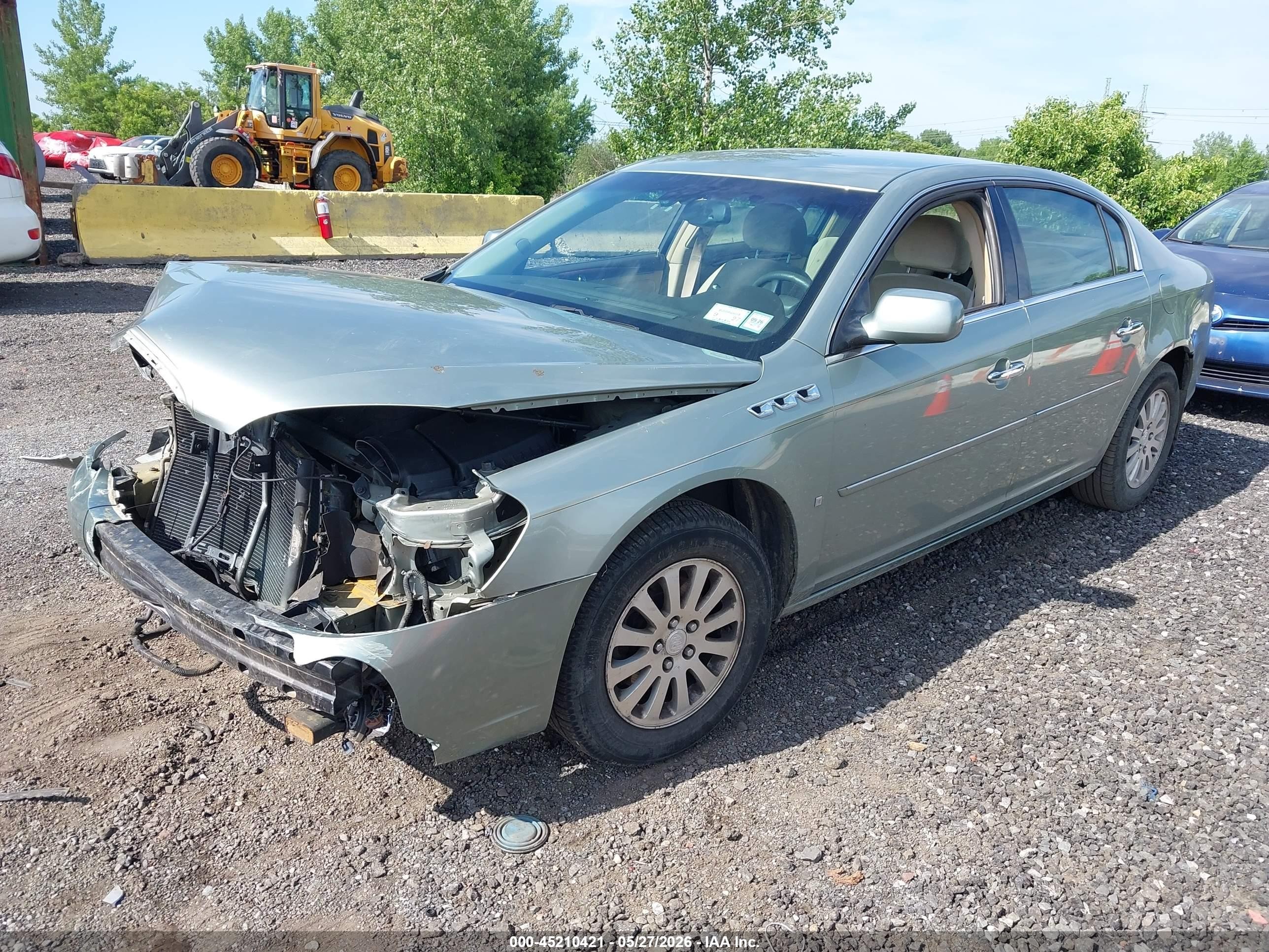 2007 Buick Lucerne Cx Beige vin: 1G4HP57207U154385