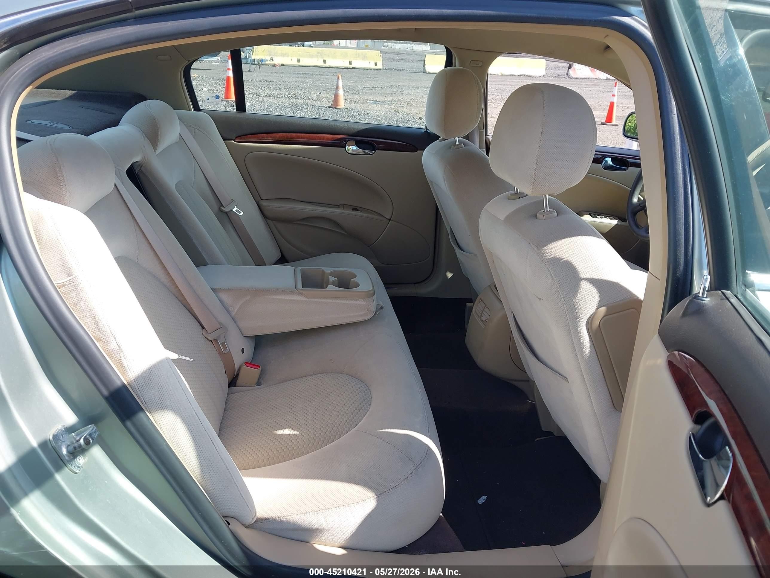 2007 Buick Lucerne Cx Beige vin: 1G4HP57207U154385