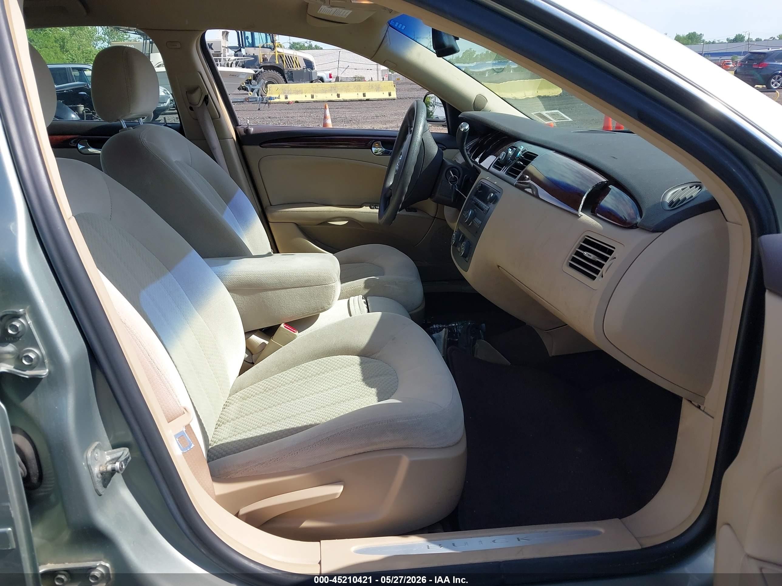 2007 Buick Lucerne Cx Beige vin: 1G4HP57207U154385