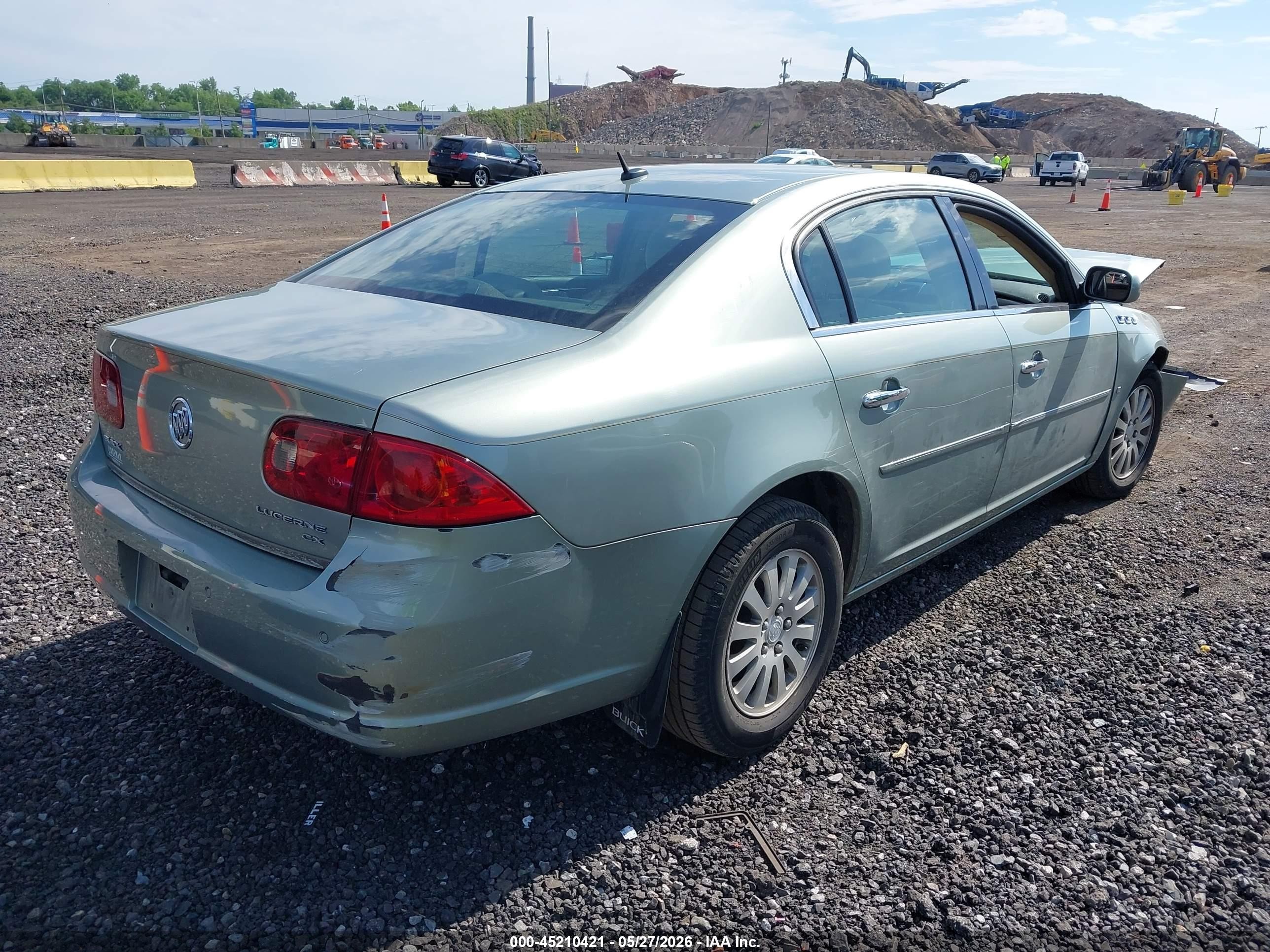 2007 Buick Lucerne Cx Beige vin: 1G4HP57207U154385
