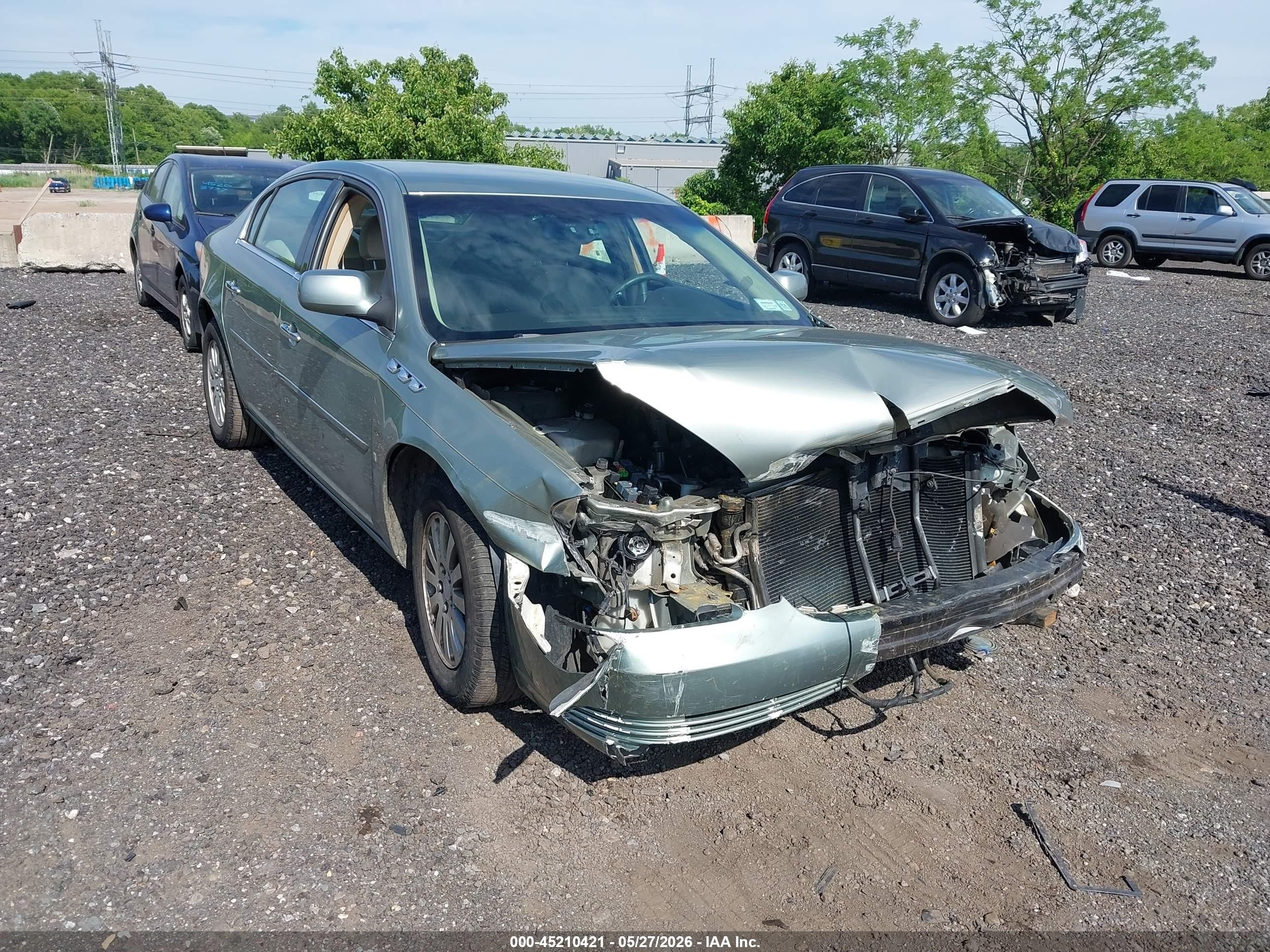 2007 Buick Lucerne Cx Beige vin: 1G4HP57207U154385