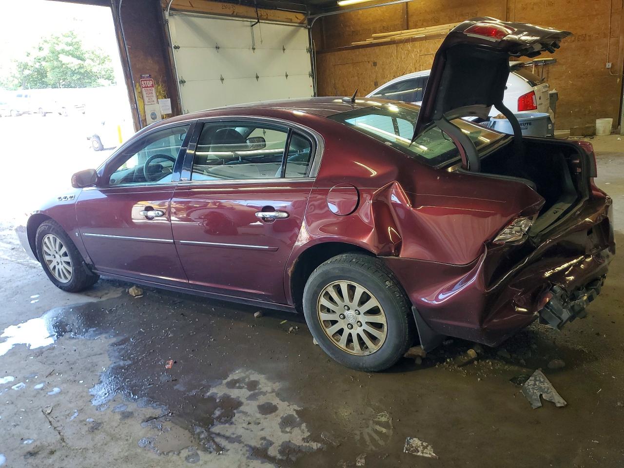 2007 Buick Lucerne Cx Maroon vin: 1G4HP57207U167881