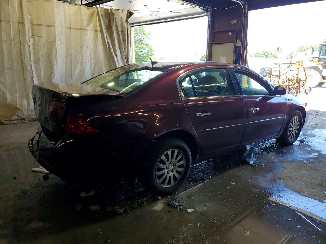 2007 Buick Lucerne Cx Maroon vin: 1G4HP57207U167881