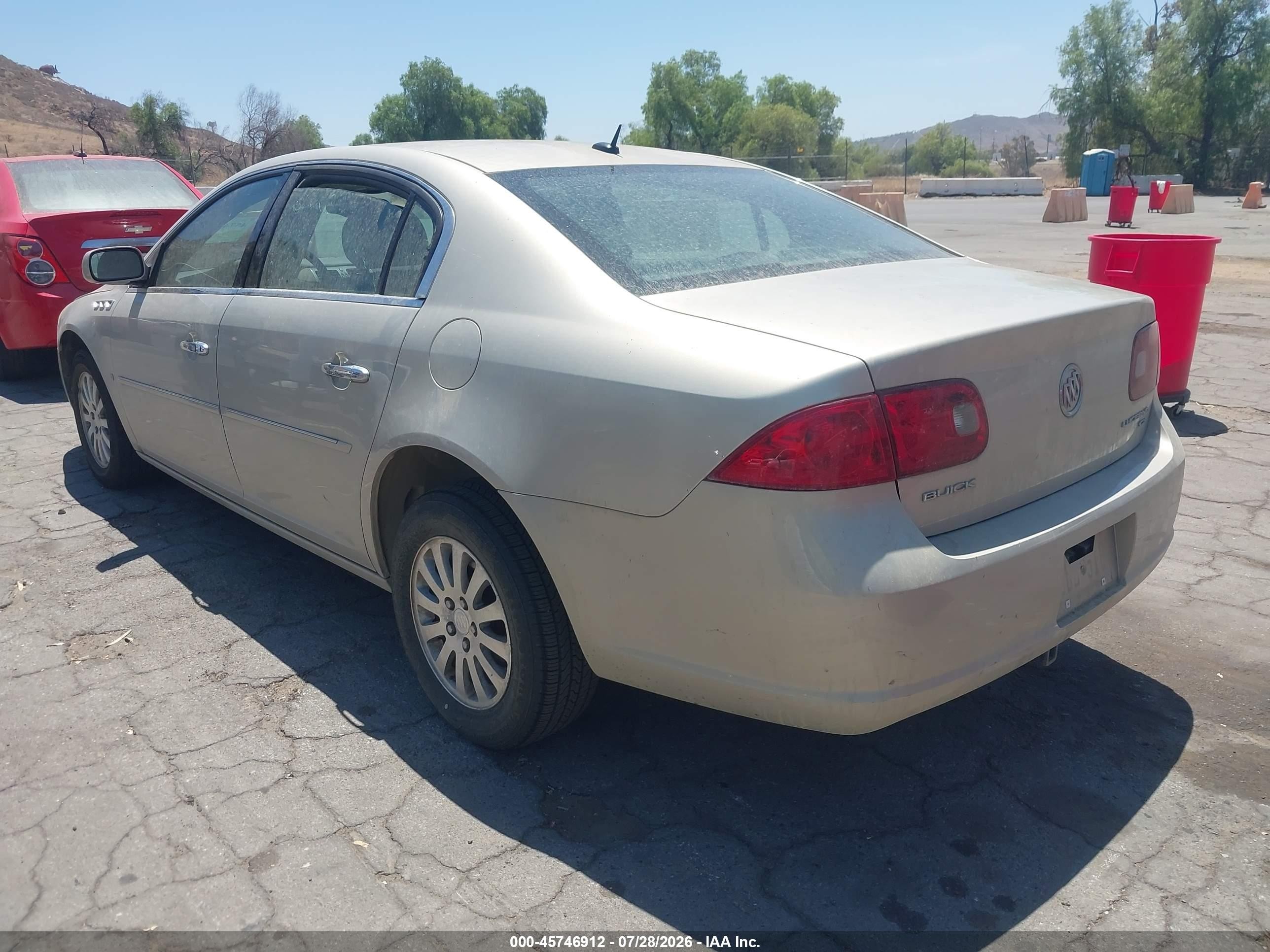2007 Buick Lucerne Cx Champagne vin: 1G4HP57207U235466