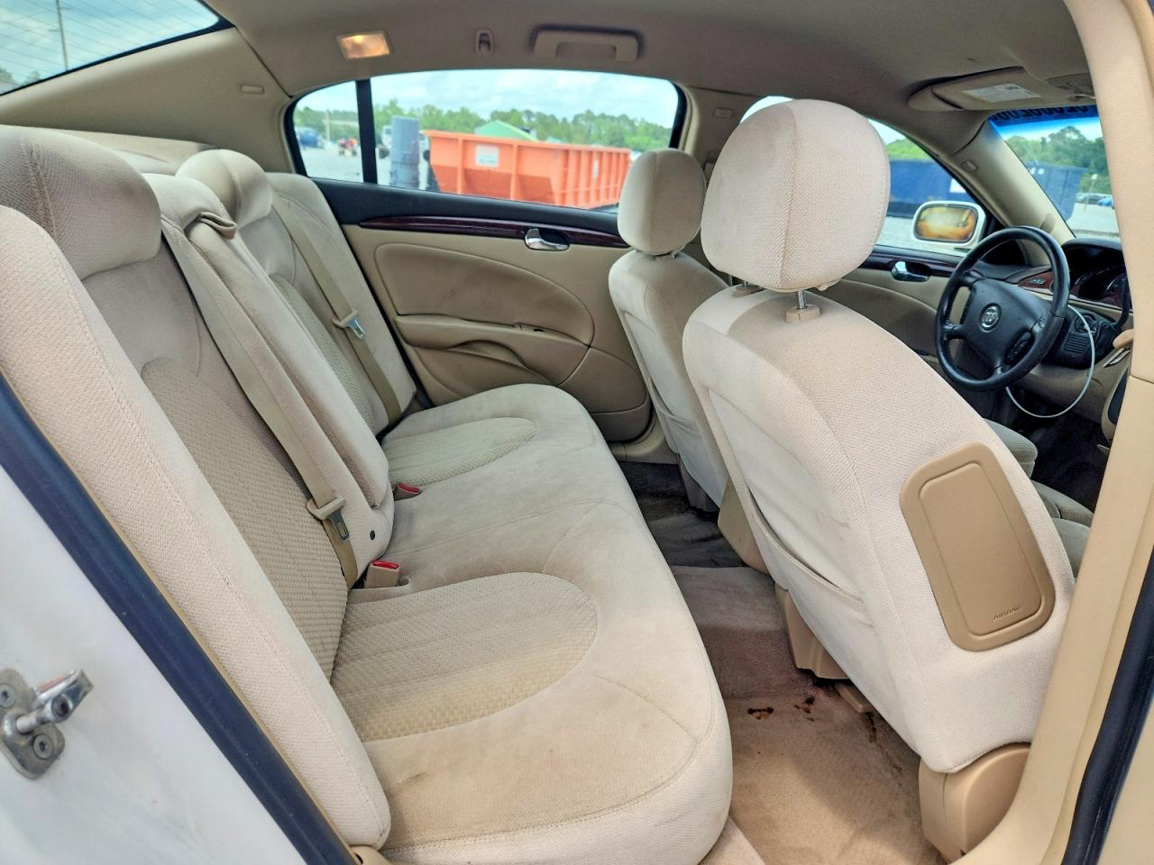 2008 Buick Lucerne Cx Белый vin: 1G4HP57208U108718