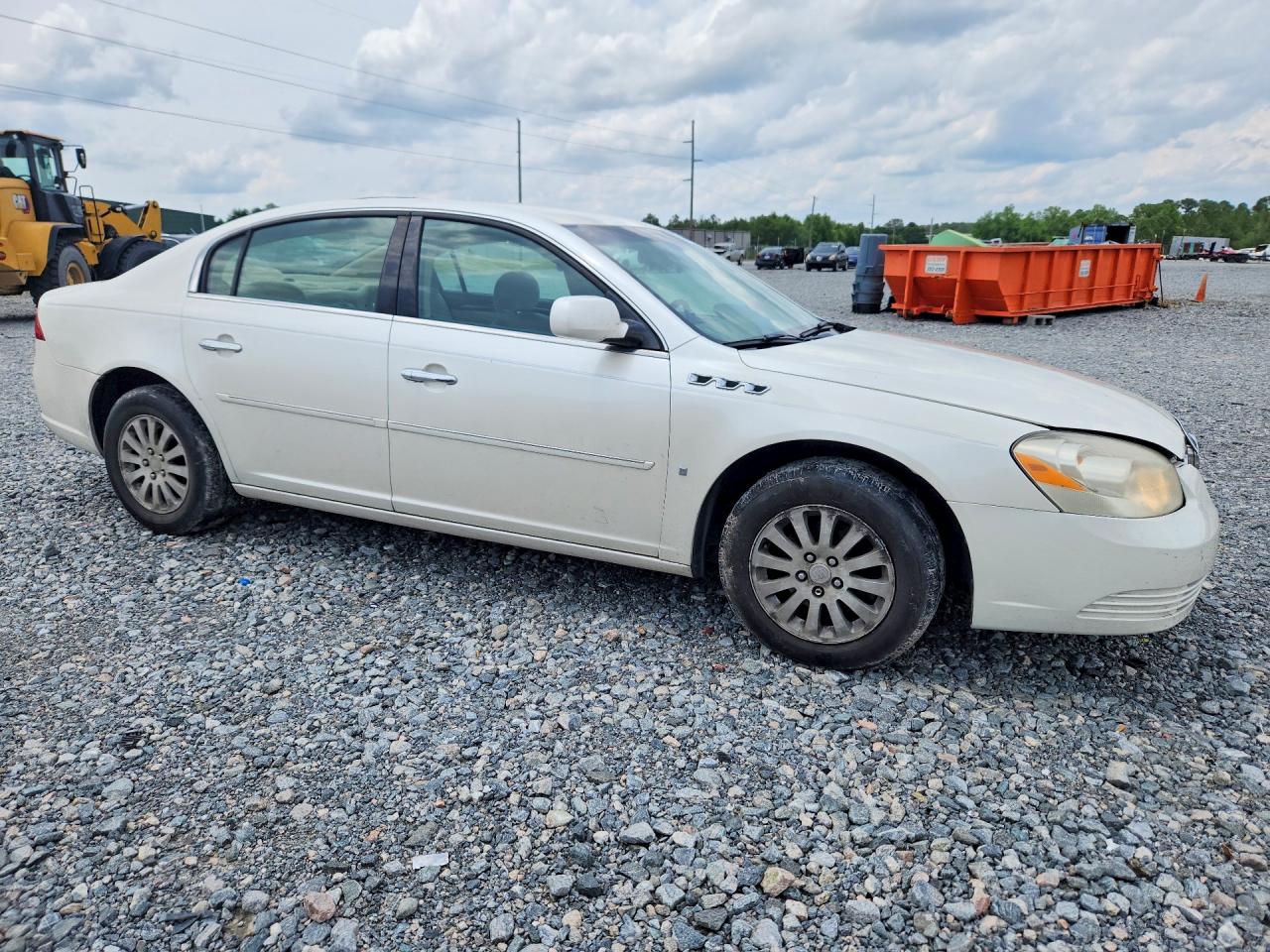 2008 Buick Lucerne Cx Белый vin: 1G4HP57208U108718