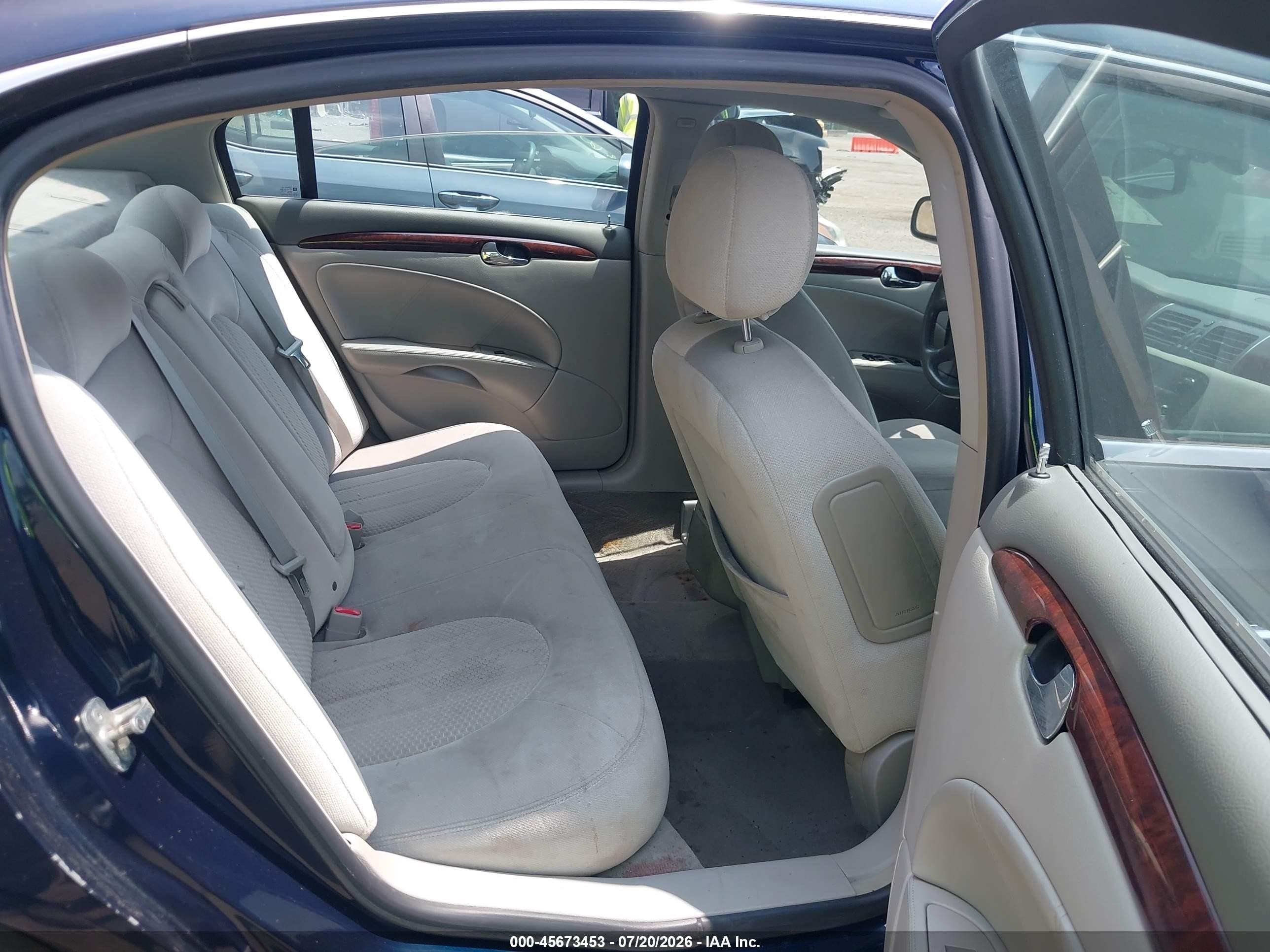 2008 Buick Lucerne Cx Синий vin: 1G4HP57208U113286