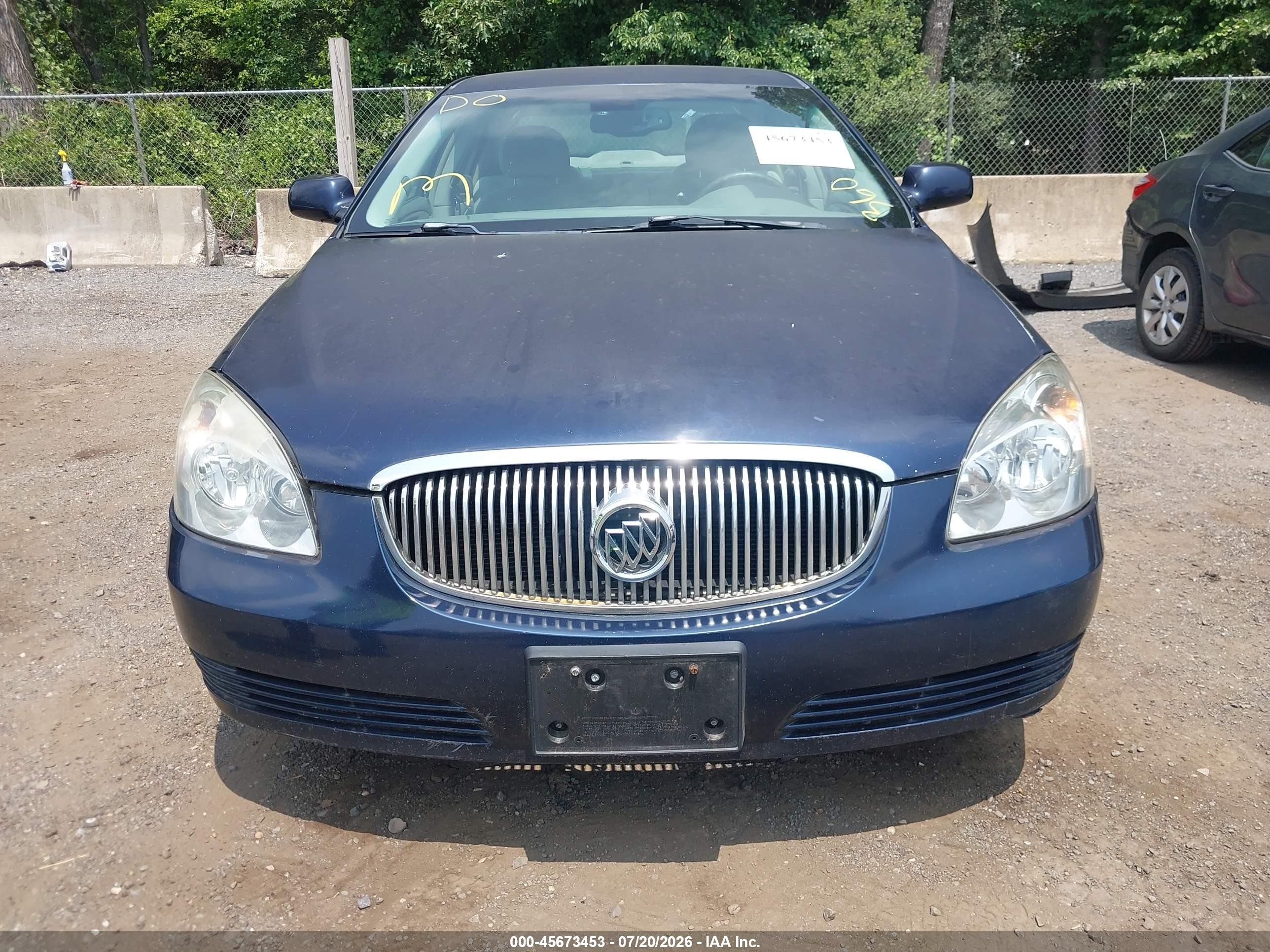 2008 Buick Lucerne Cx Синий vin: 1G4HP57208U113286