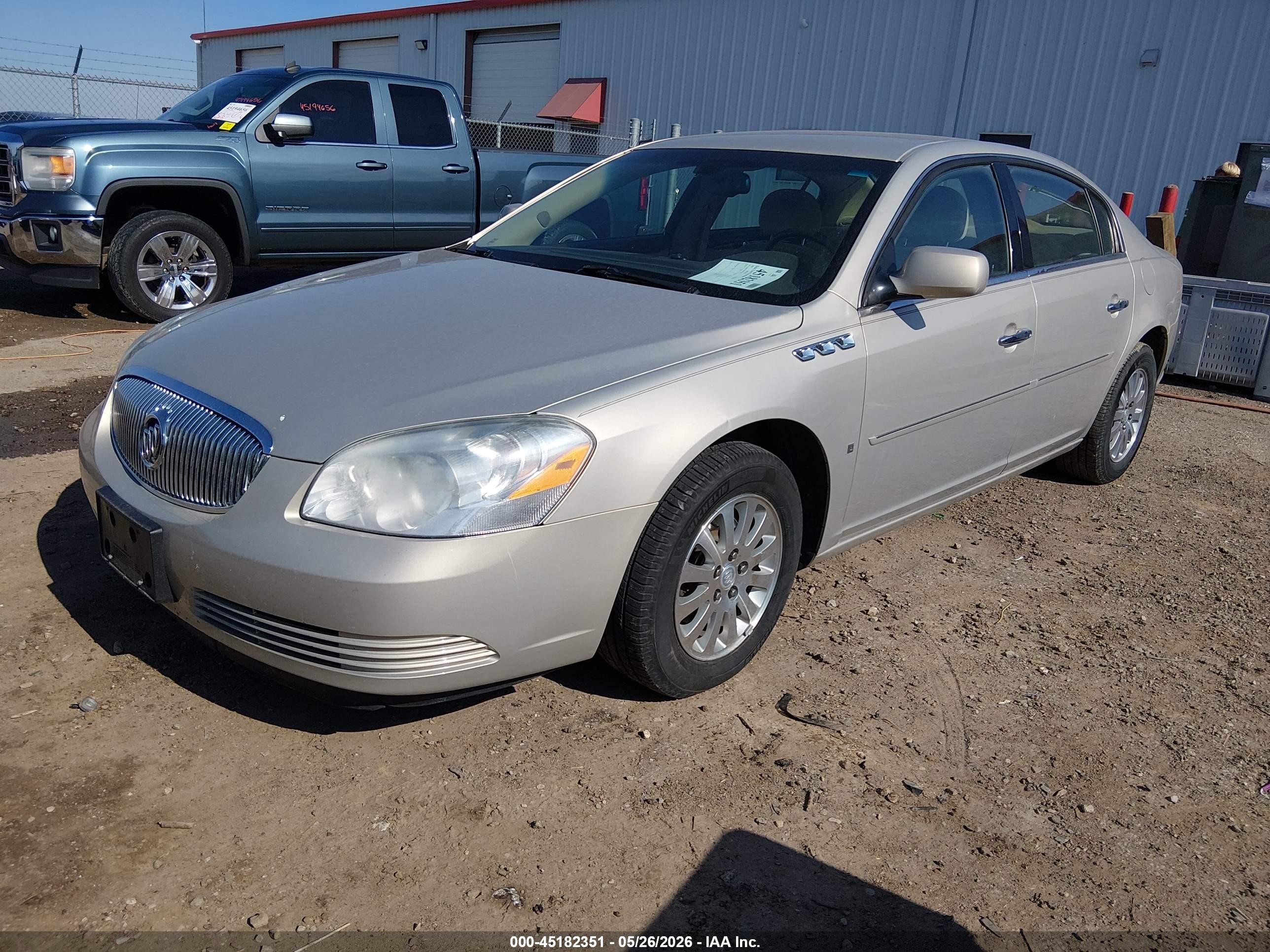 2008 Buick Lucerne Cx Бежевый vin: 1G4HP57208U202663