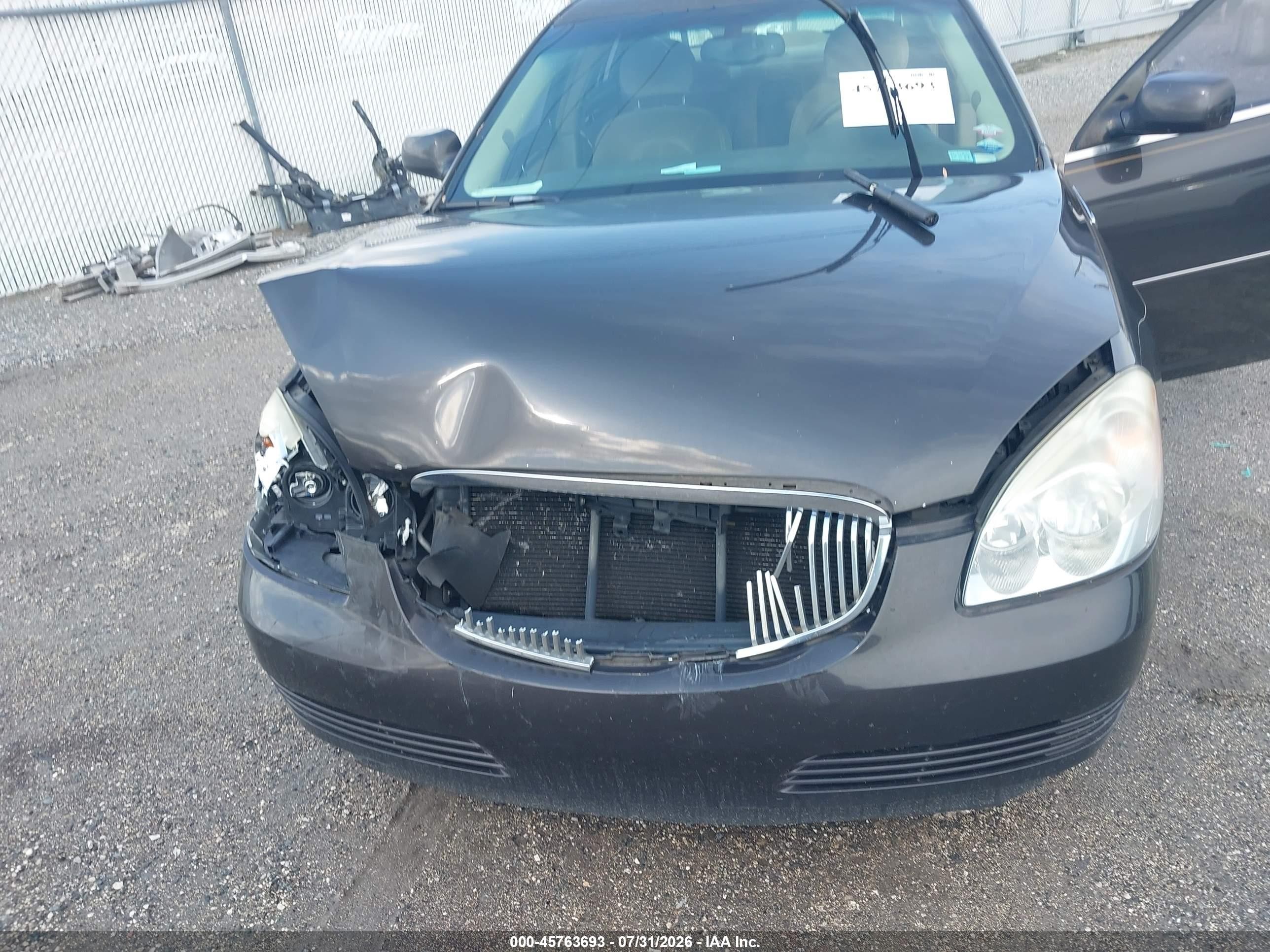 2008 Buick Lucerne Cx Black vin: 1G4HP57208U204493