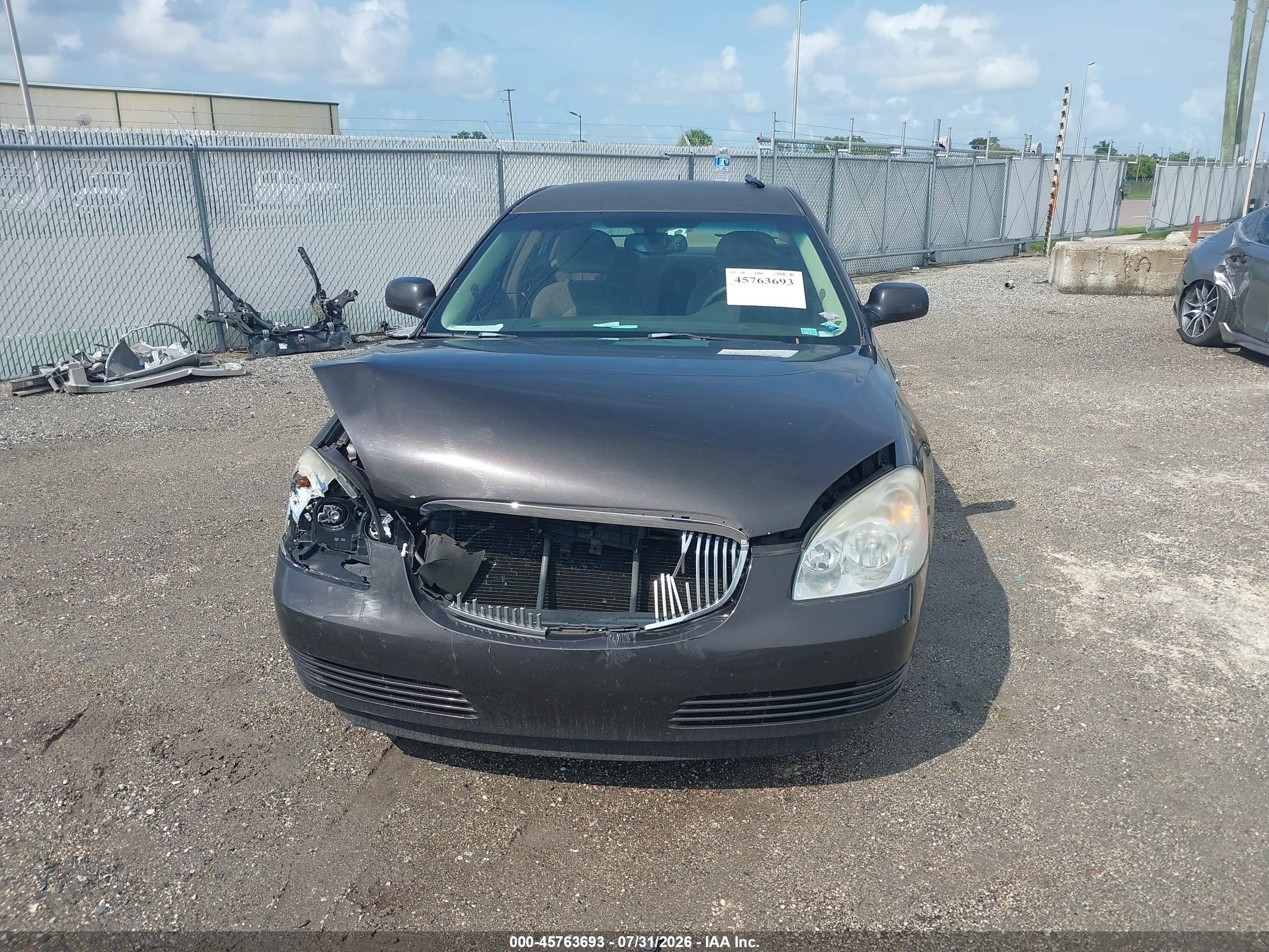2008 Buick Lucerne Cx Black vin: 1G4HP57208U204493