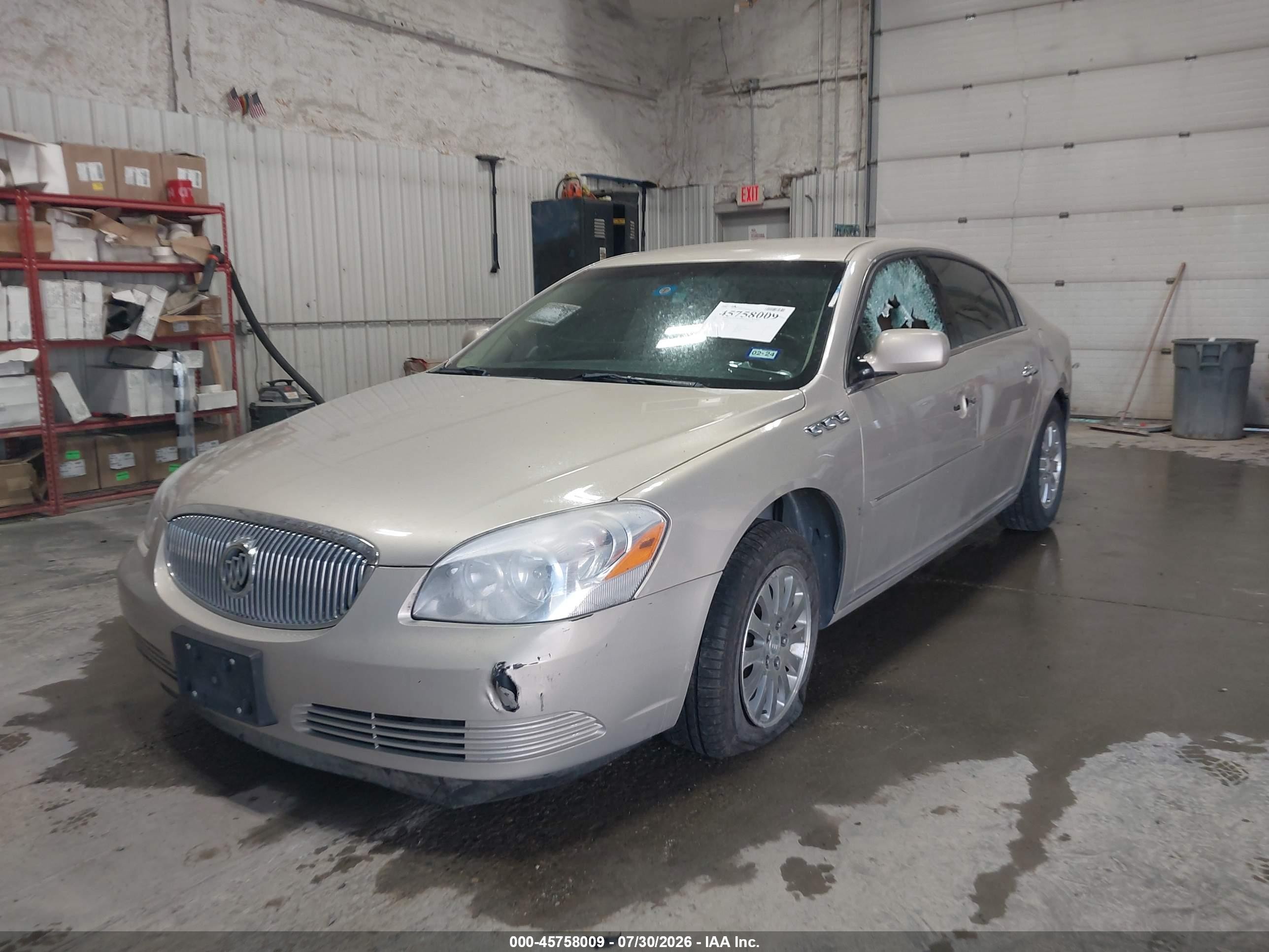 2008 Buick Lucerne Cx Gold vin: 1G4HP57218U170449