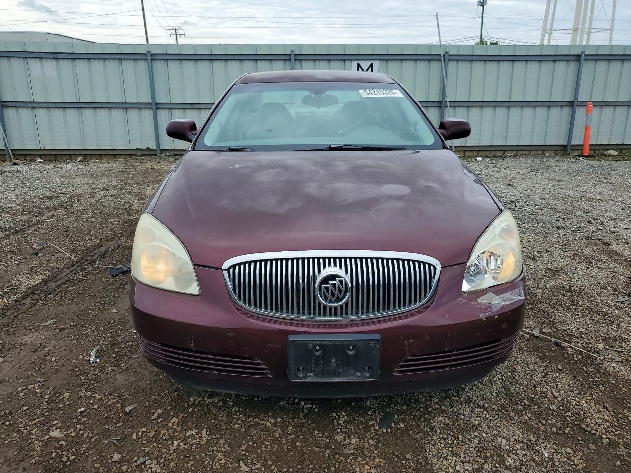 2007 Buick Lucerne Cx Maroon vin: 1G4HP57227U187517